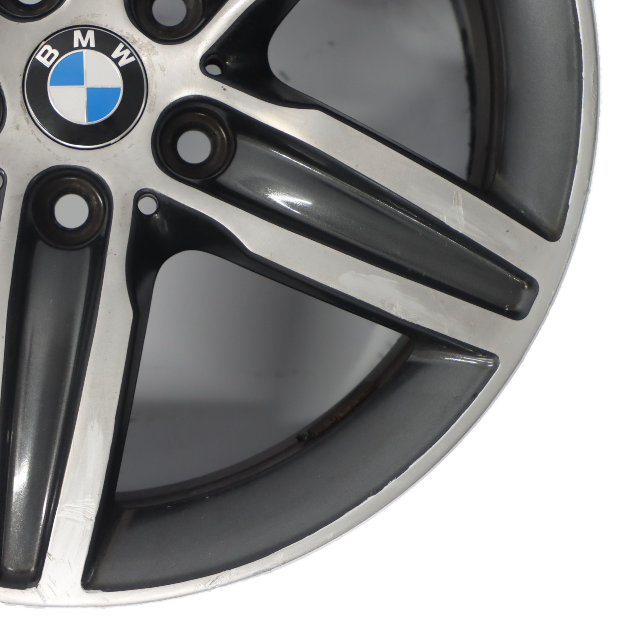 BMW F45 F46 Orbitgrey Alloy Wheel Rim 17" 7,5J ET:54 Star Spoke 379 6855091