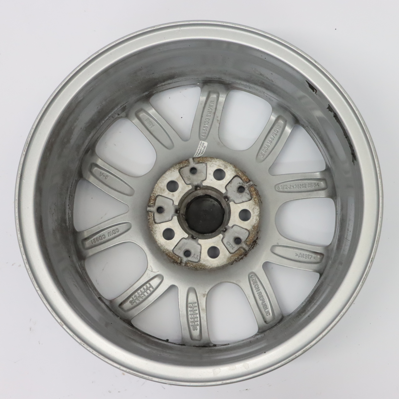 Mini Cooper F55 F56 Silver Wheel Alloy Rim 16" Loop Spoke 494 6,5J ET:54