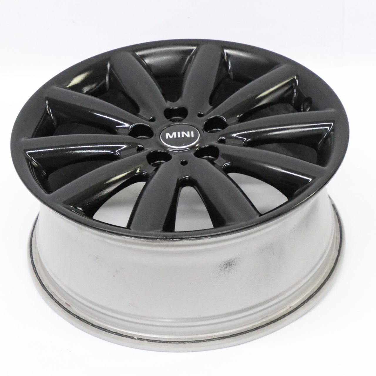 Mini Cooper F55 F56 Black Wheel Alloy Rim 17" ET:54 7J Cosmos Spoke 499 6855109