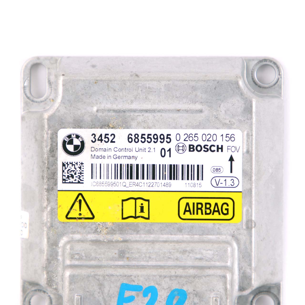 BMW 1 2 3 F20 F21 F22 F30 F31 ECU ICM Plus Control Unit Module 6855995