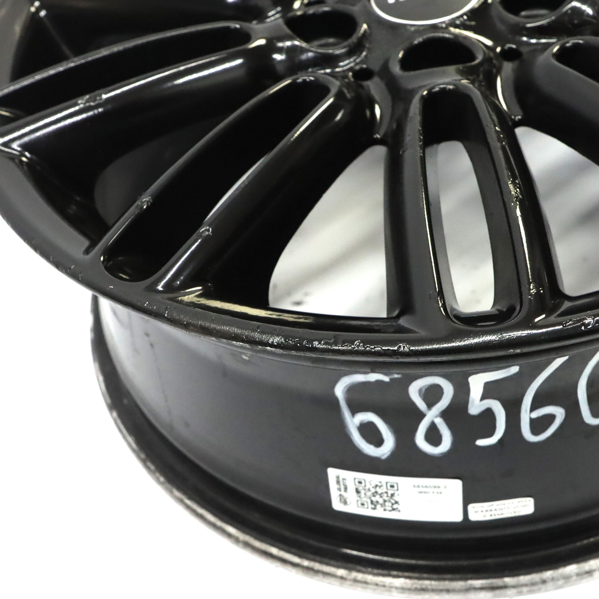 Mini F55 F56 Black Wheel Alloy Rim 17" 7J ET:54 Tentacle Spoke 500 6856099