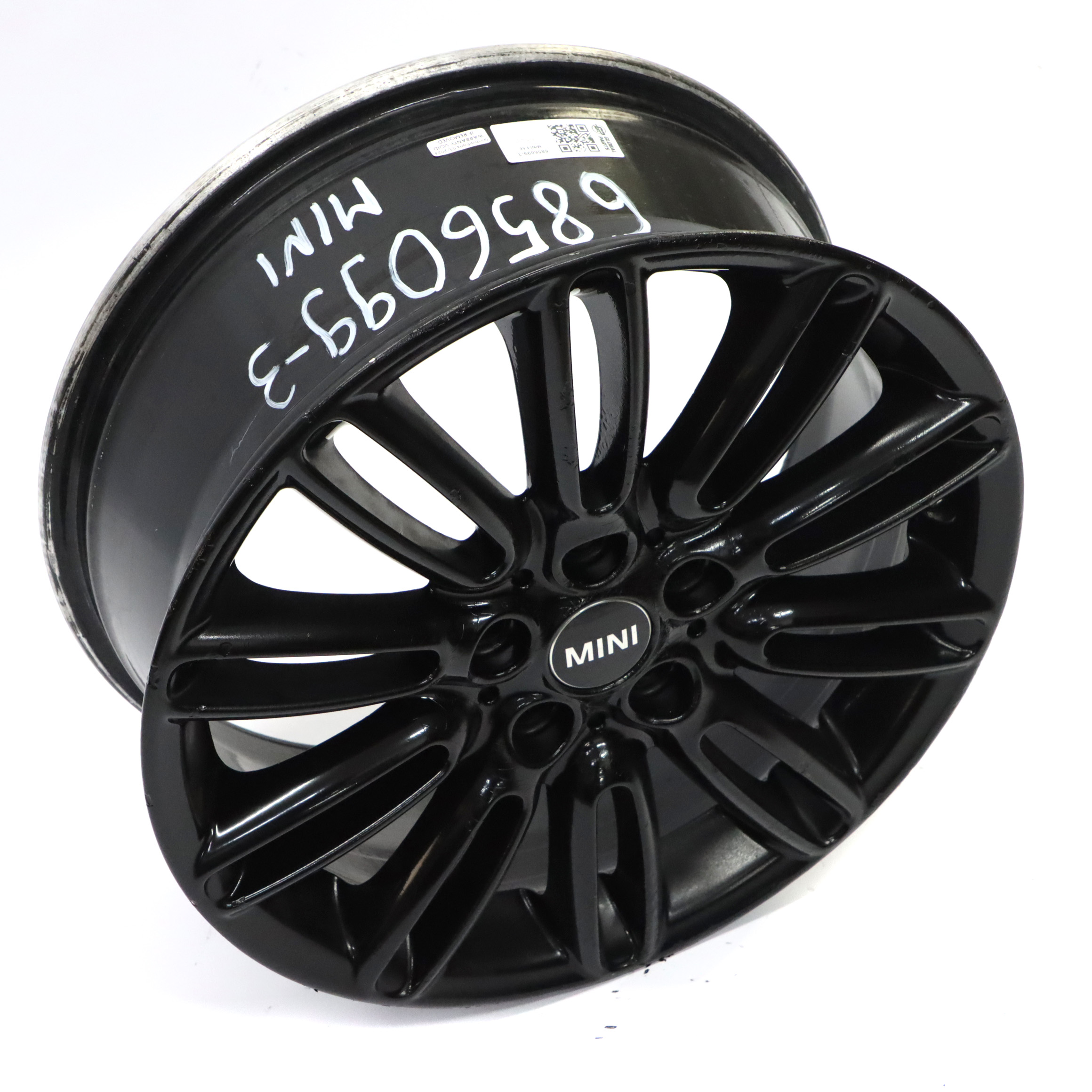 Mini F55 F56 Black Wheel Alloy Rim 17" 7J ET:54 Tentacle Spoke 500 6856099