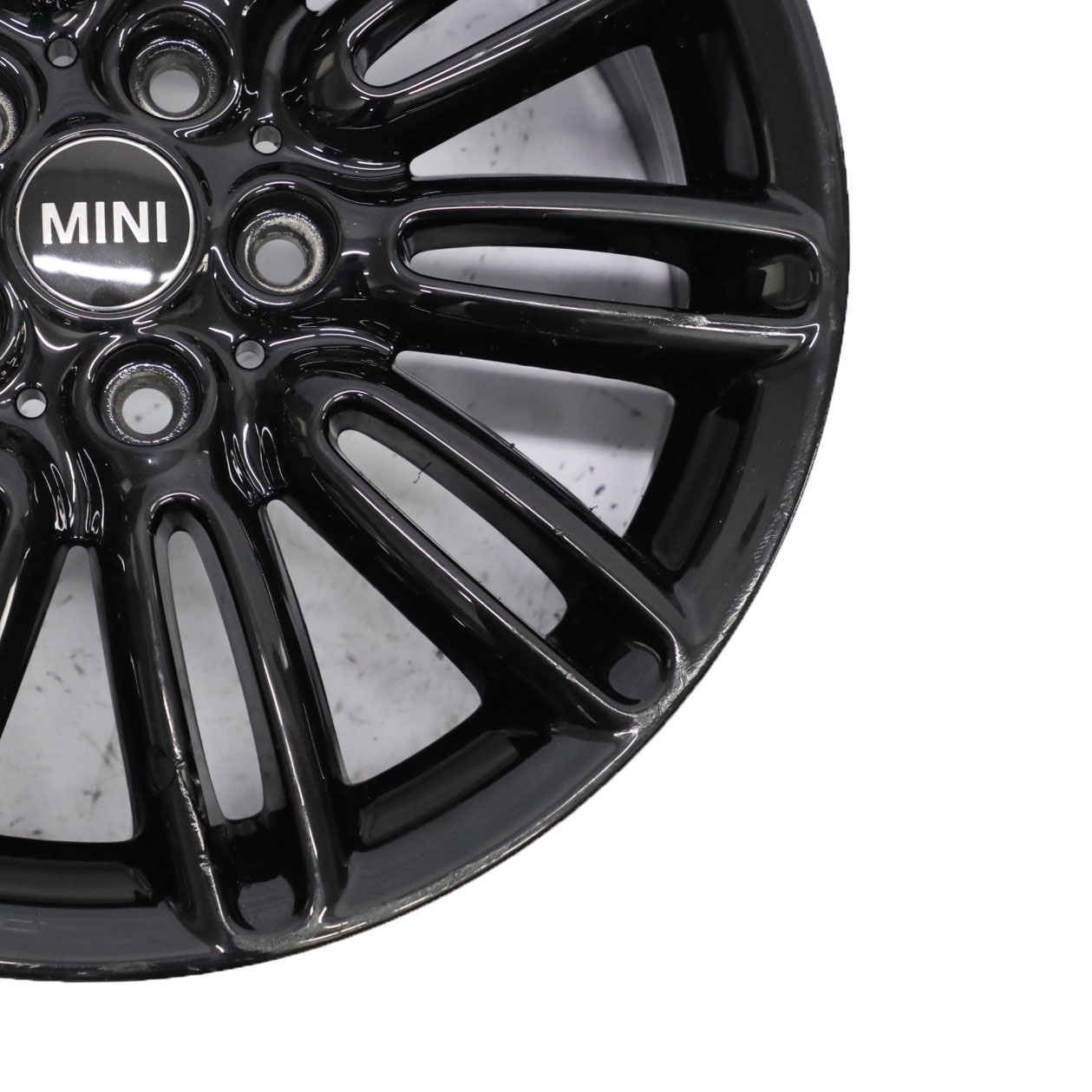 Mini F55 F56 Black Wheel Alloy Rim 17" 7J ET:54 Tentacle Spoke 500 6856099