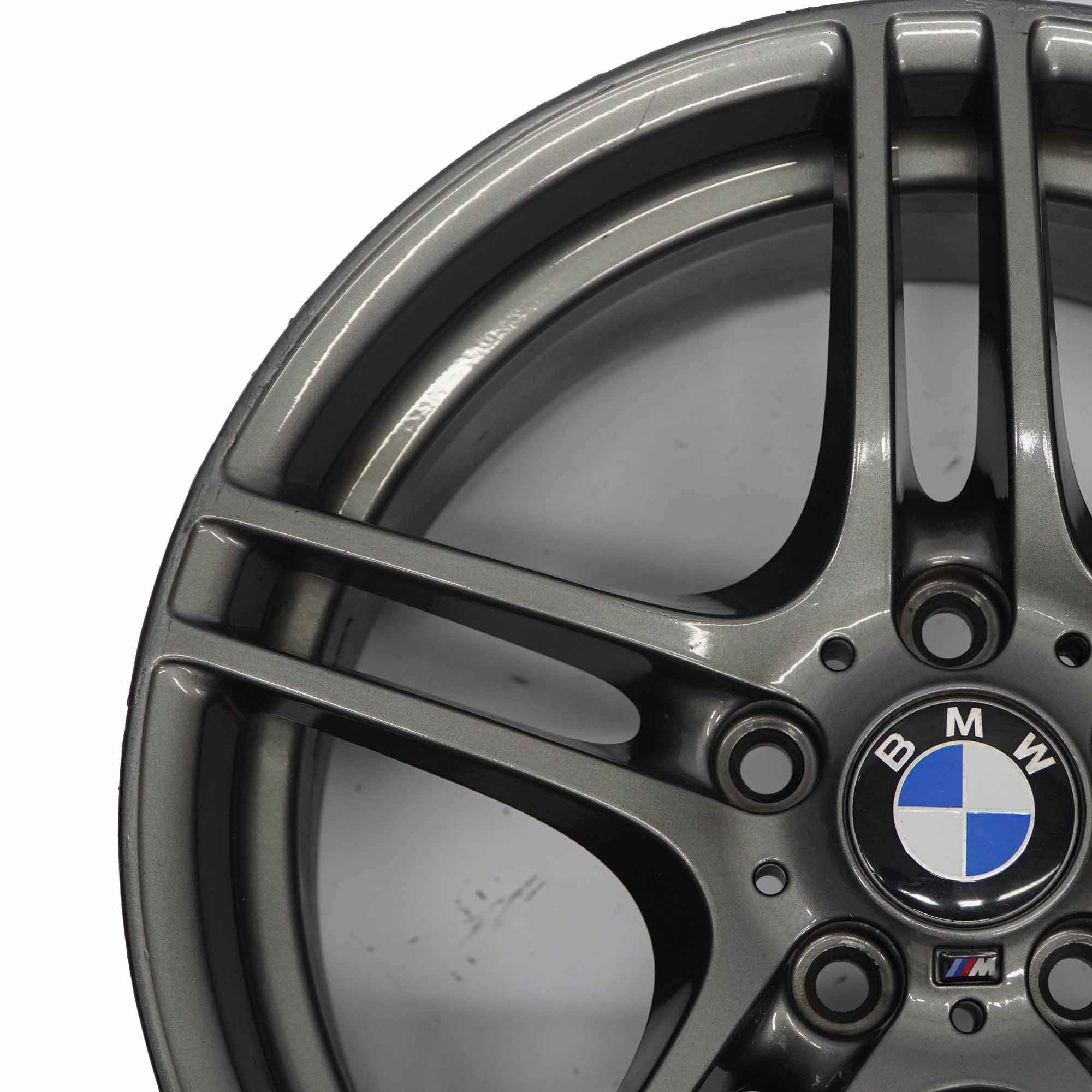 BMW E81 E87 Rear Wheel Alloy Rim M Performance Double Spoke 313M 18" 8,5J ET:52