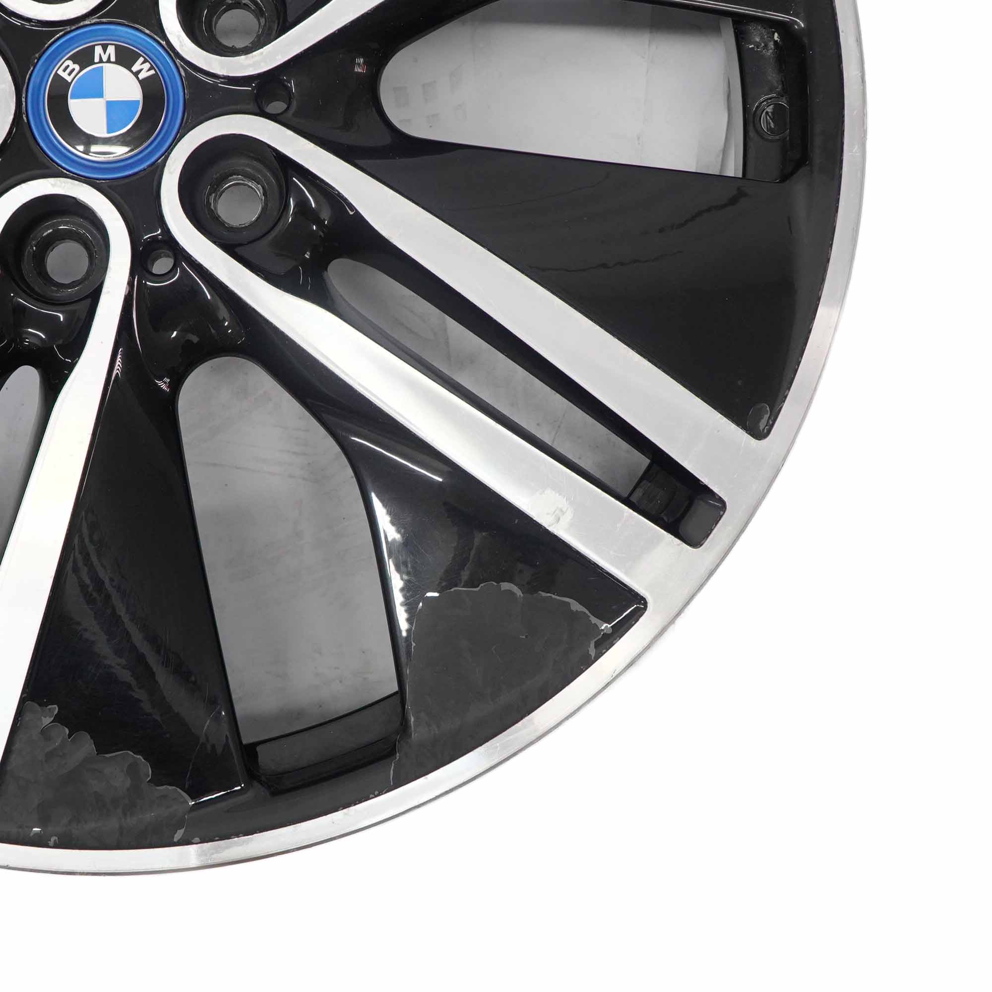 BMW i3 I01 Wheel Alloy Rim 20" Jet Black Double Spoke 430 ET:53 5,5J 6856899