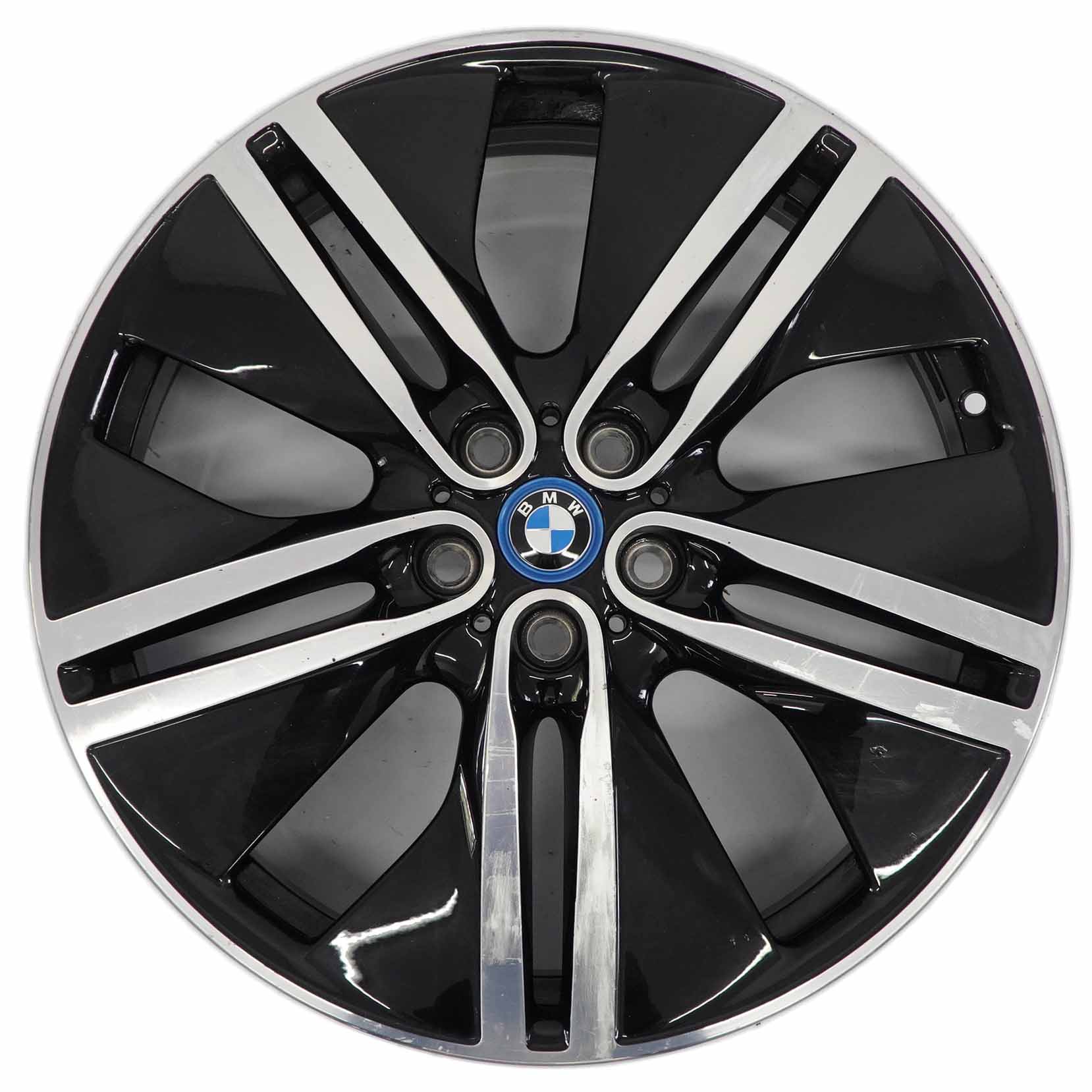 BMW i3 I01 Wheel Alloy Rim 20" Jet Black Double Spoke 430 ET:53 5,5J 6856899