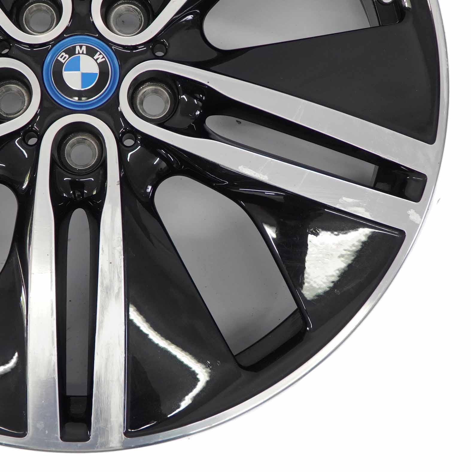 BMW i3 I01 Wheel Alloy Rim 20" Jet Black Double Spoke 430 ET:53 5,5J 6856899