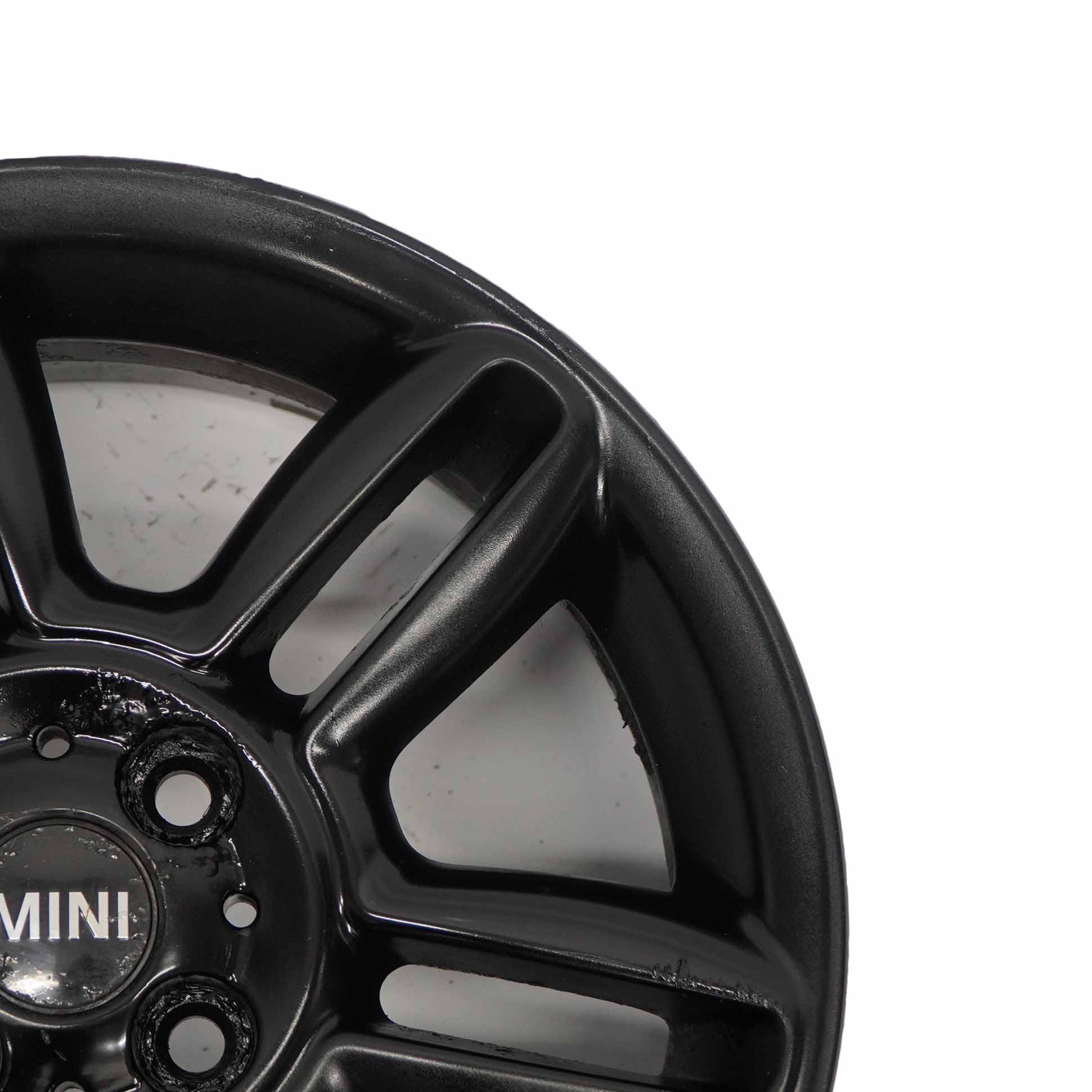 Mini Cooper R55 R56 R57 Black Wheel Alloy Rim 16" 6,5J 6-Star Twin Spoke 119