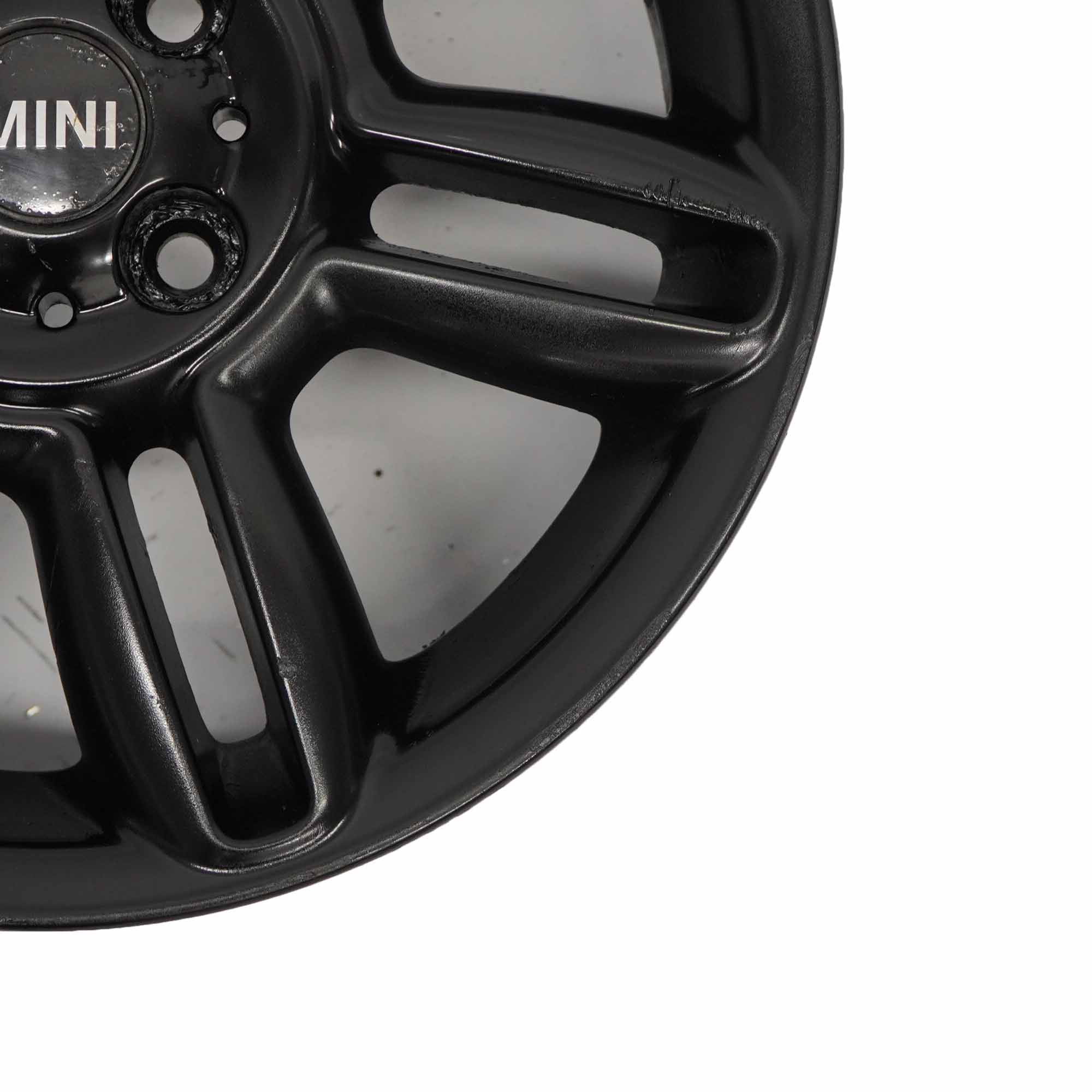 Mini Cooper R55 R56 R57 Black Wheel Alloy Rim 16" 6,5J 6-Star Twin Spoke 119