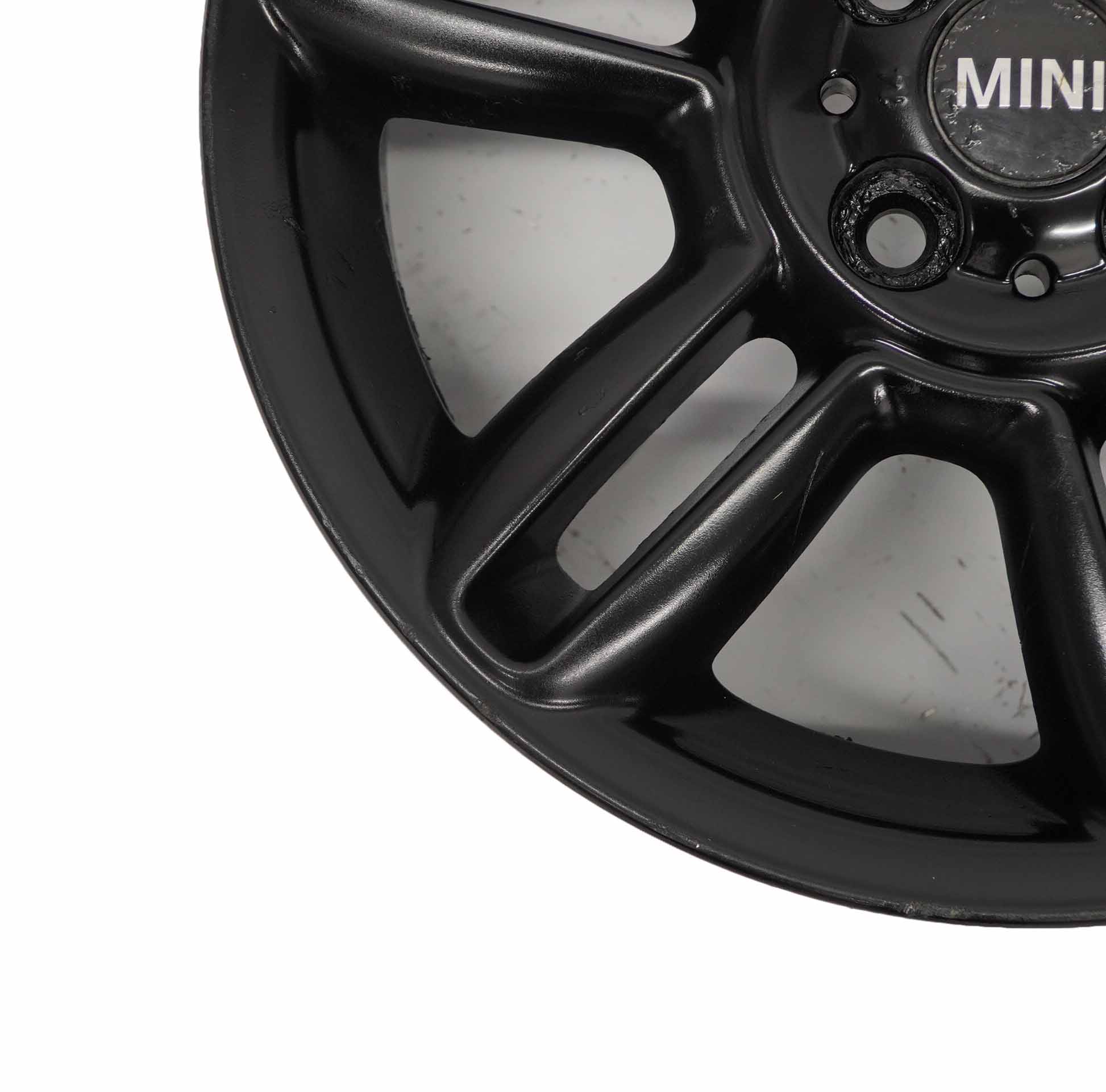 Mini Cooper R55 R56 R57 Black Wheel Alloy Rim 16" 6,5J 6-Star Twin Spoke 119