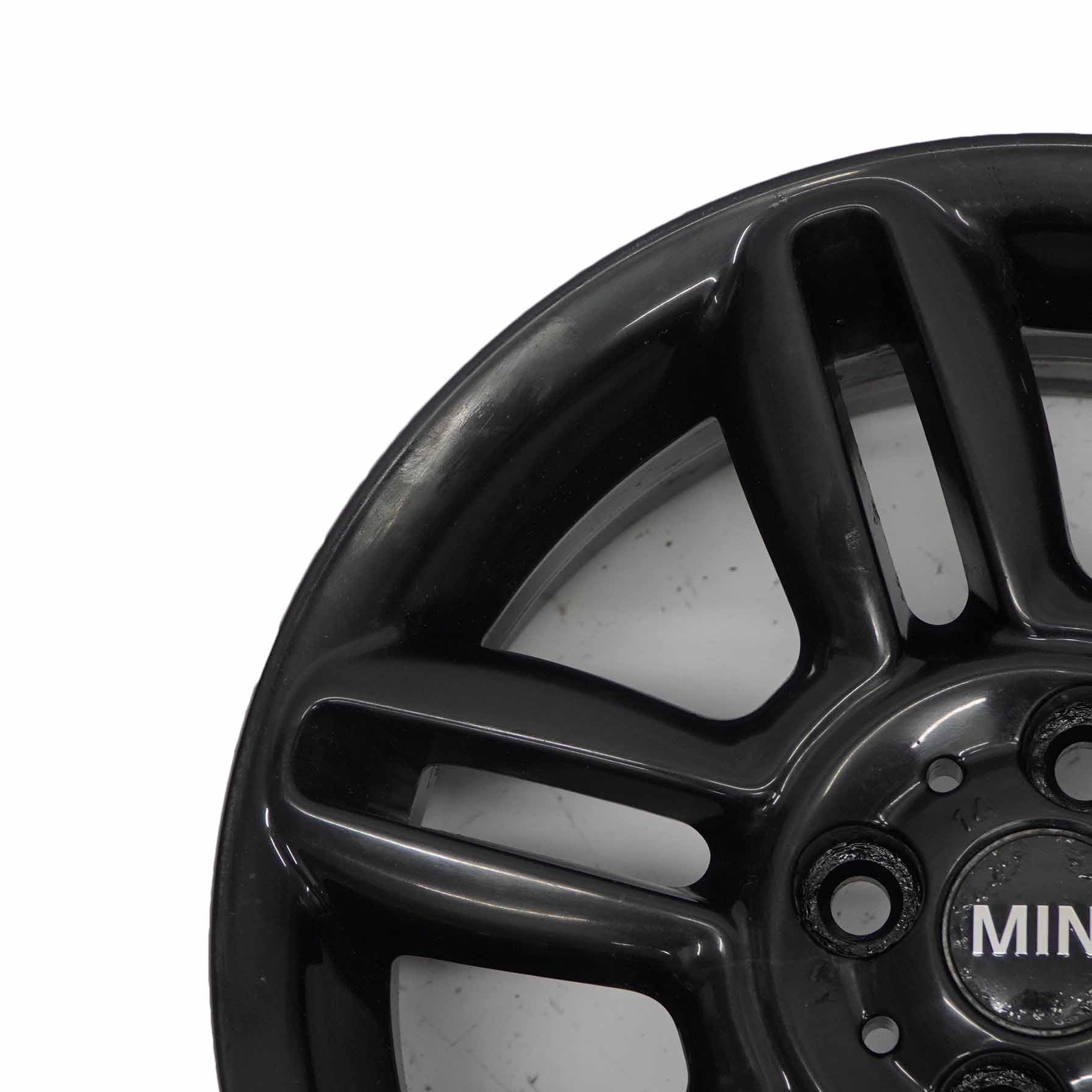 Mini Cooper R55 R56 R57 Black Wheel Alloy Rim 16" 6,5J 6-Star Twin Spoke 119