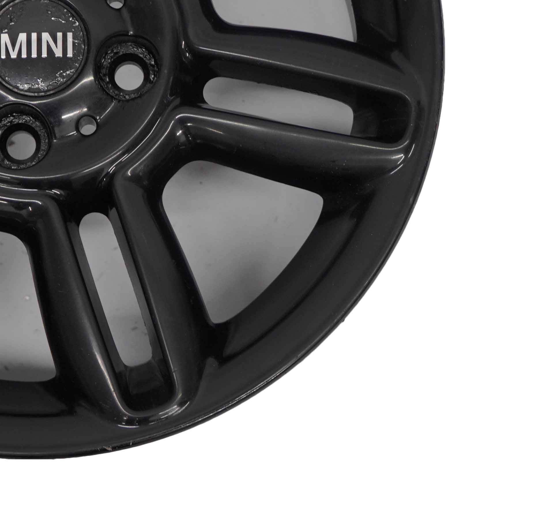 Mini Cooper R55 R56 R57 Black Wheel Alloy Rim 16" 6,5J 6-Star Twin Spoke 119