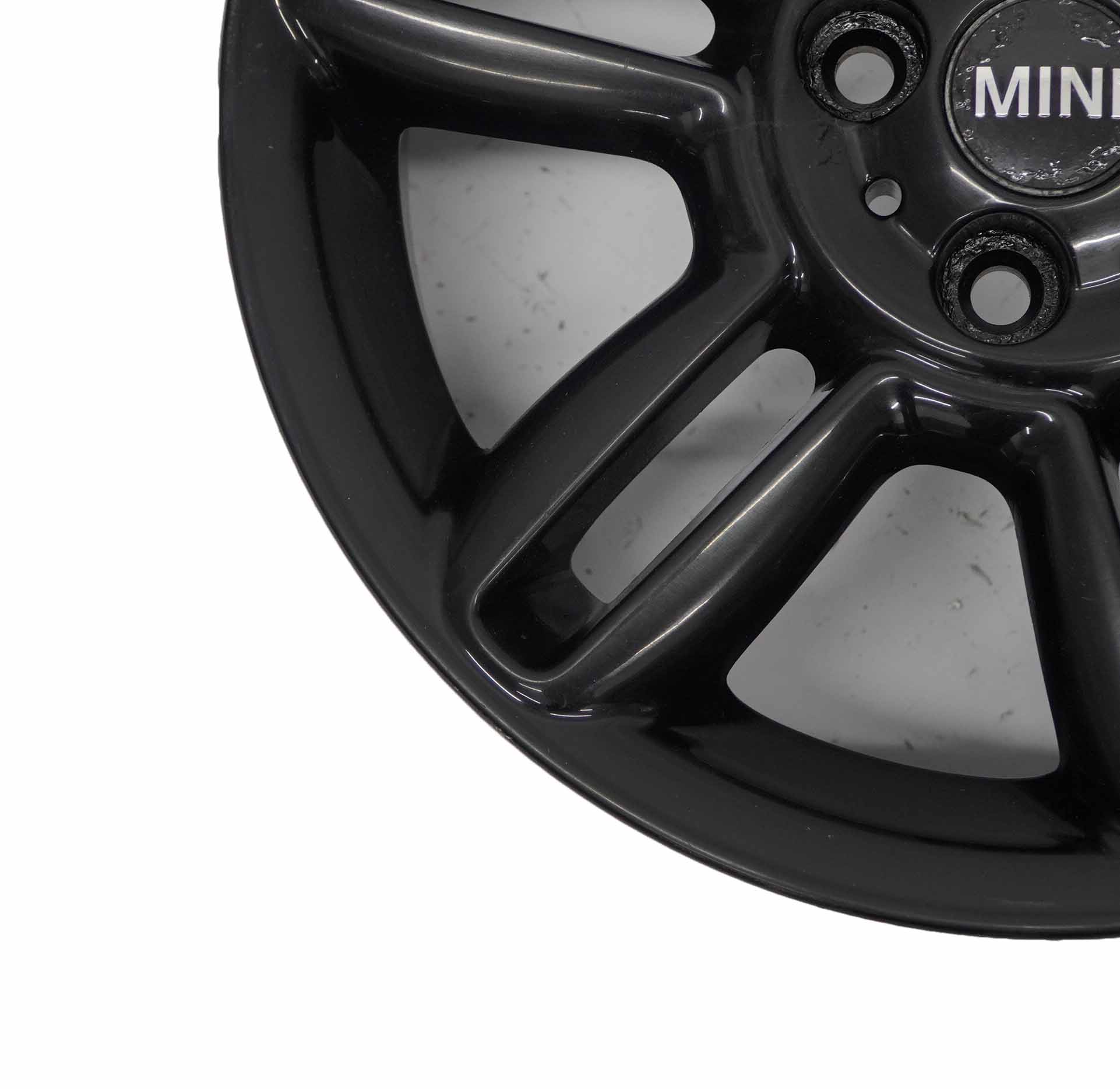 Mini Cooper R55 R56 R57 Black Wheel Alloy Rim 16" 6,5J 6-Star Twin Spoke 119