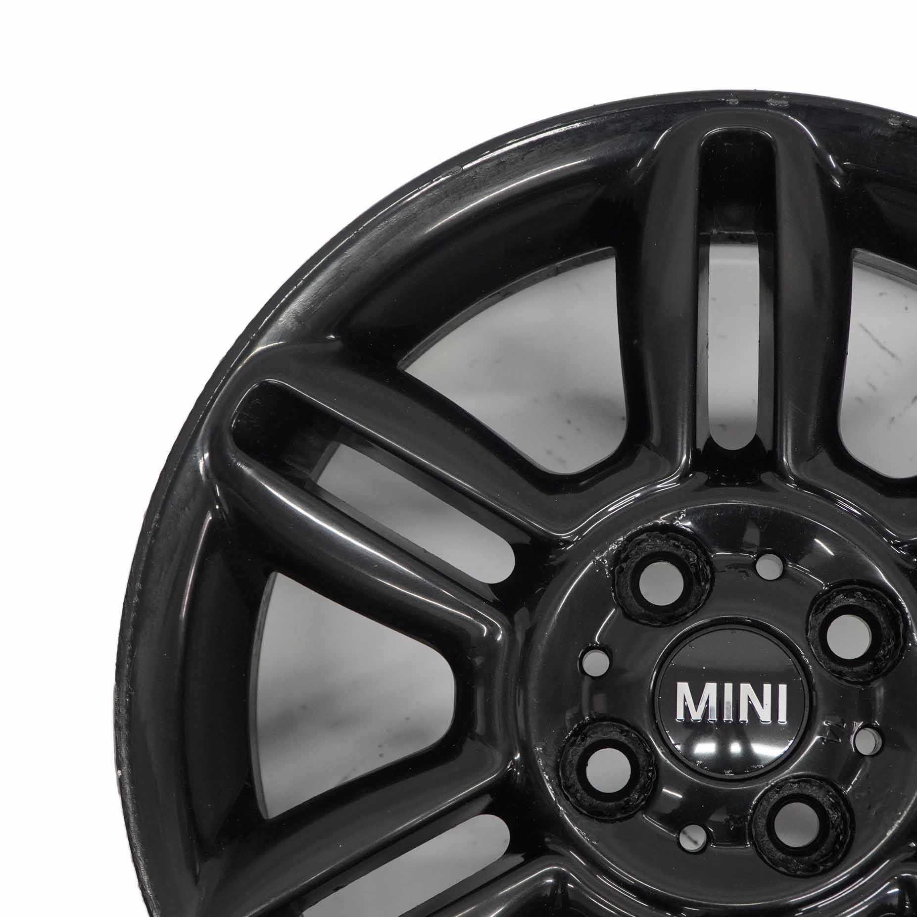 Mini Cooper R55 R56 R57 Black Wheel Alloy Rim 16" 6,5J 6-Star Twin Spoke 119