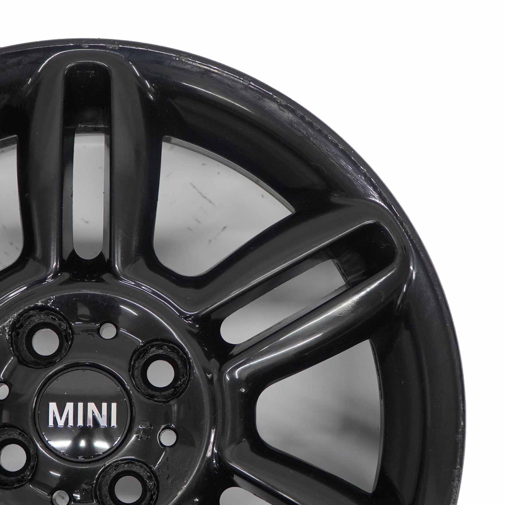 Mini Cooper R55 R56 R57 Black Wheel Alloy Rim 16" 6,5J 6-Star Twin Spoke 119