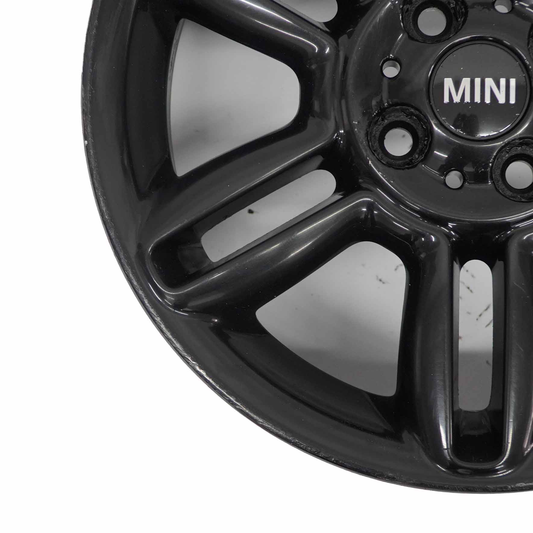 Mini Cooper R55 R56 R57 Black Wheel Alloy Rim 16" 6,5J 6-Star Twin Spoke 119