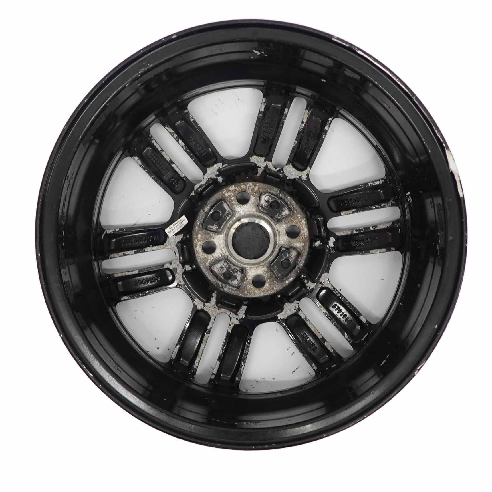 Mini Cooper R55 R56 R57 Black Wheel Alloy Rim 16" 6,5J 6-Star Twin Spoke 119