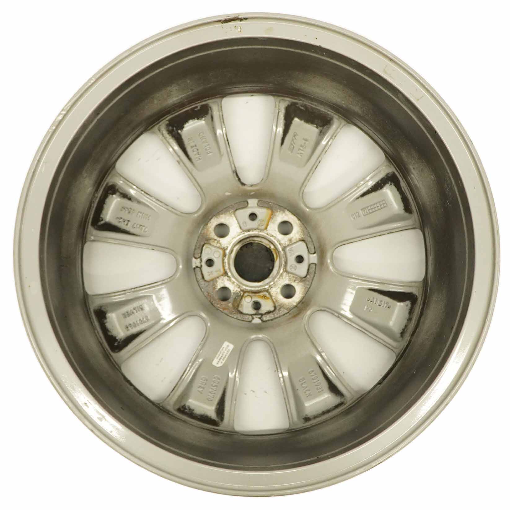 Mini R55 R56 R57 Grey Wheel Alloy Rim 17" 7J ET:48 Conical Spoke 121 6857070