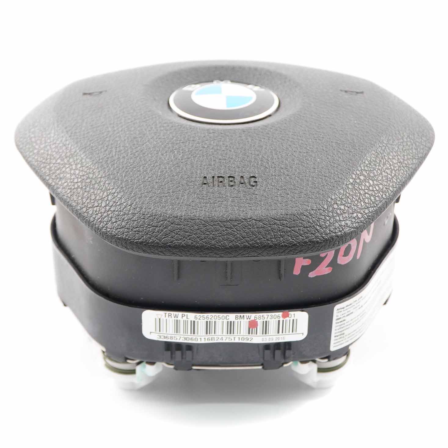 BMW F20 F30 LCI Sport Line Steering Wheel Driver's Side Airbag Module 6857306