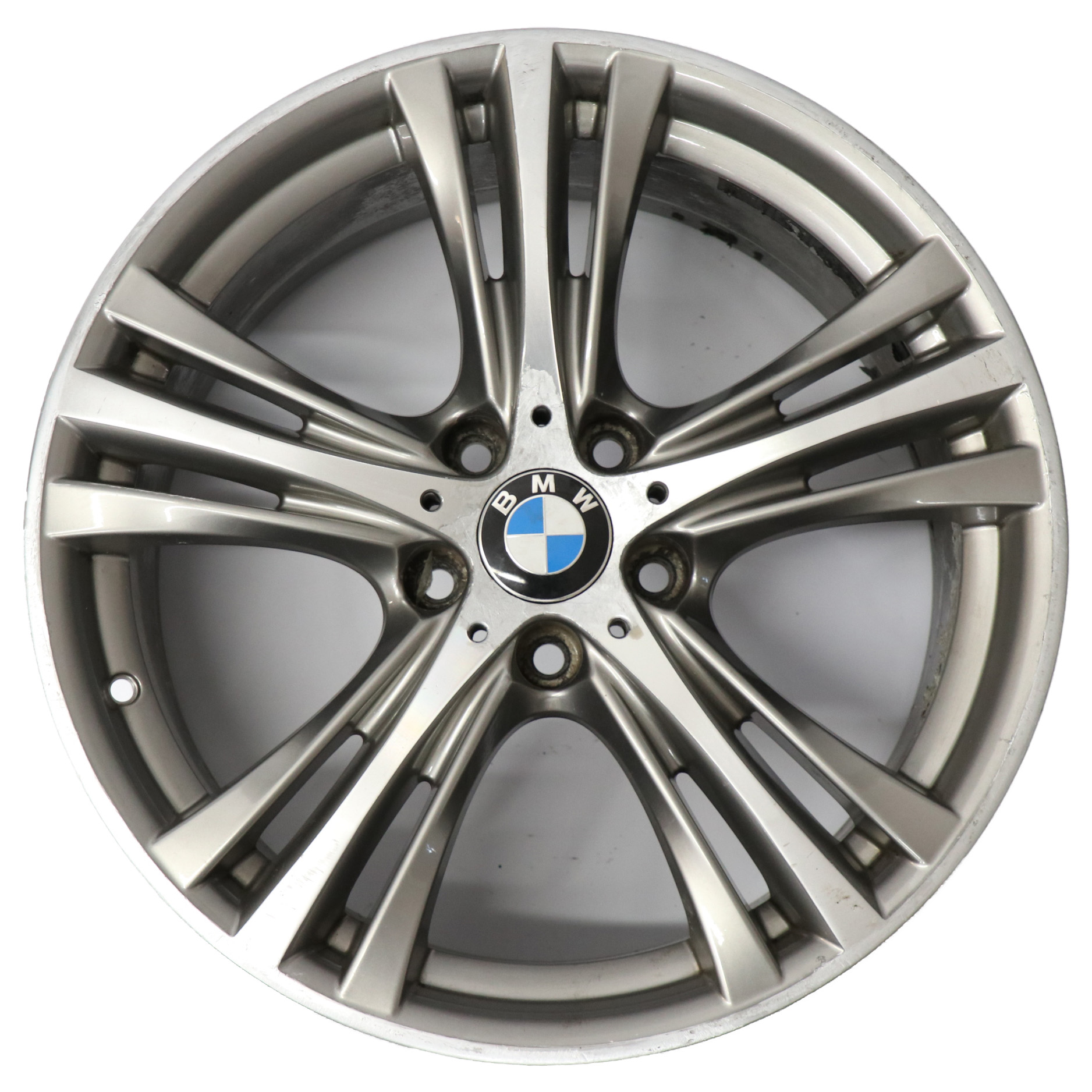 BMW F30 Ferric Grey Front Alloy Wheel Rim 19" Star Spoke 407 8J ET:36 6857565