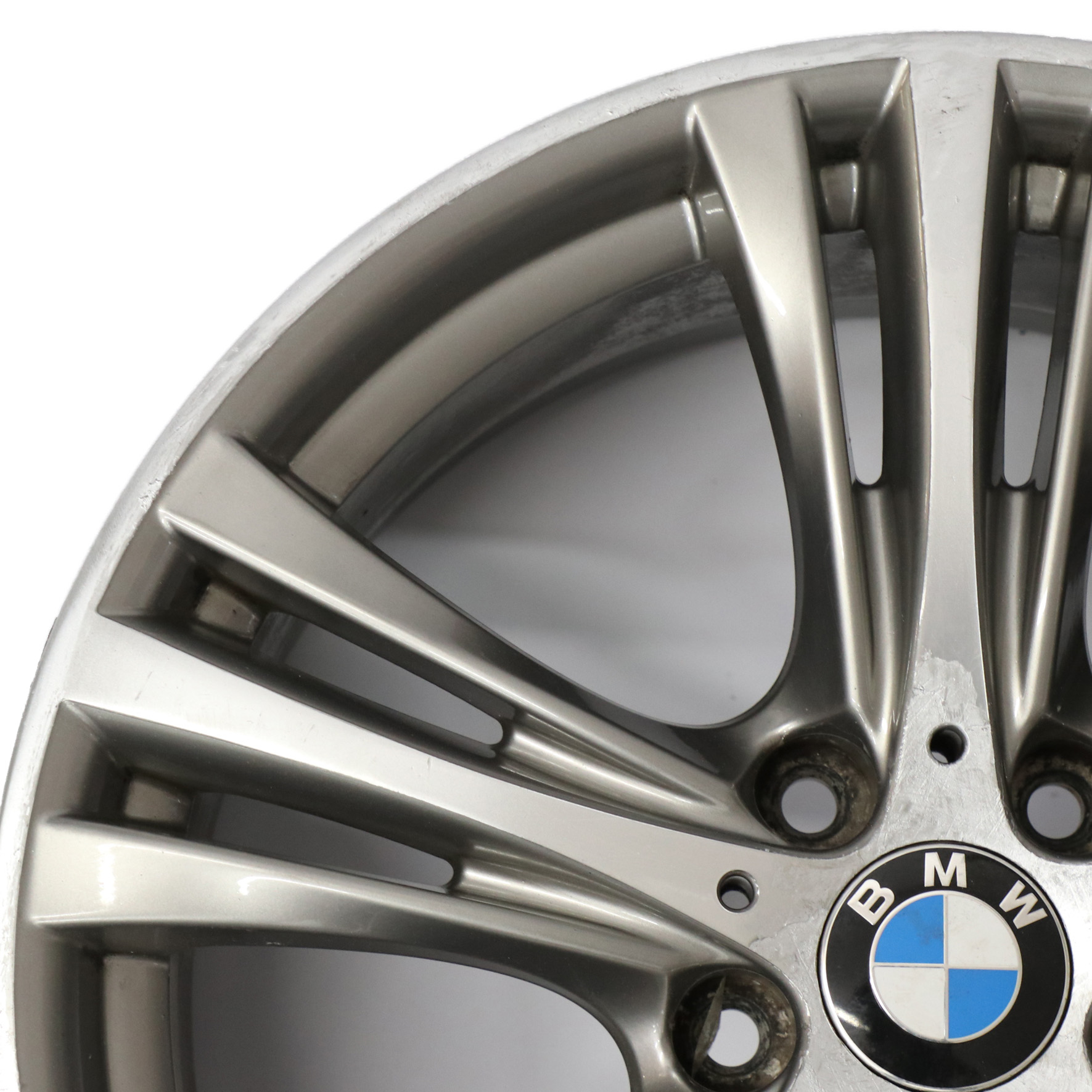 BMW F30 Ferric Grey Front Alloy Wheel Rim 19" Star Spoke 407 8J ET:36 6857565