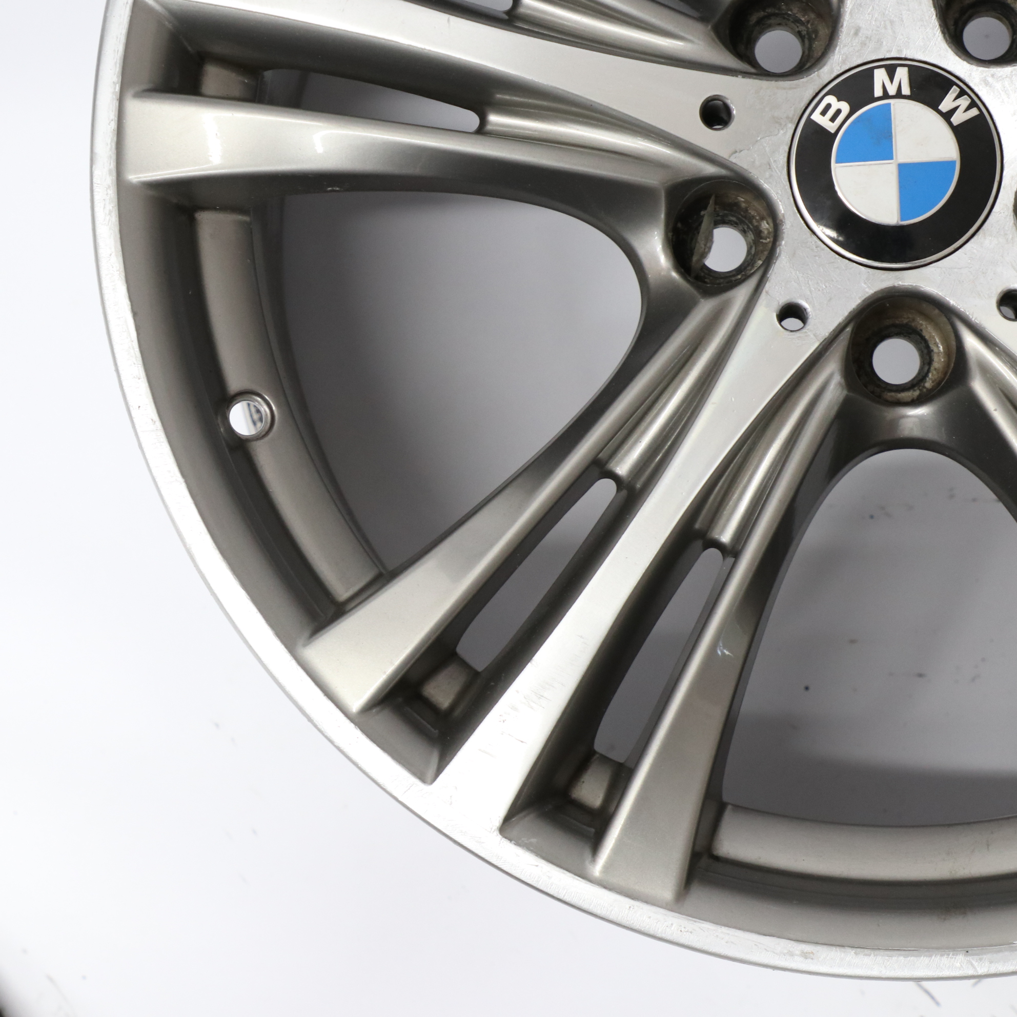 BMW F30 Ferric Grey Front Alloy Wheel Rim 19" Star Spoke 407 8J ET:36 6857565