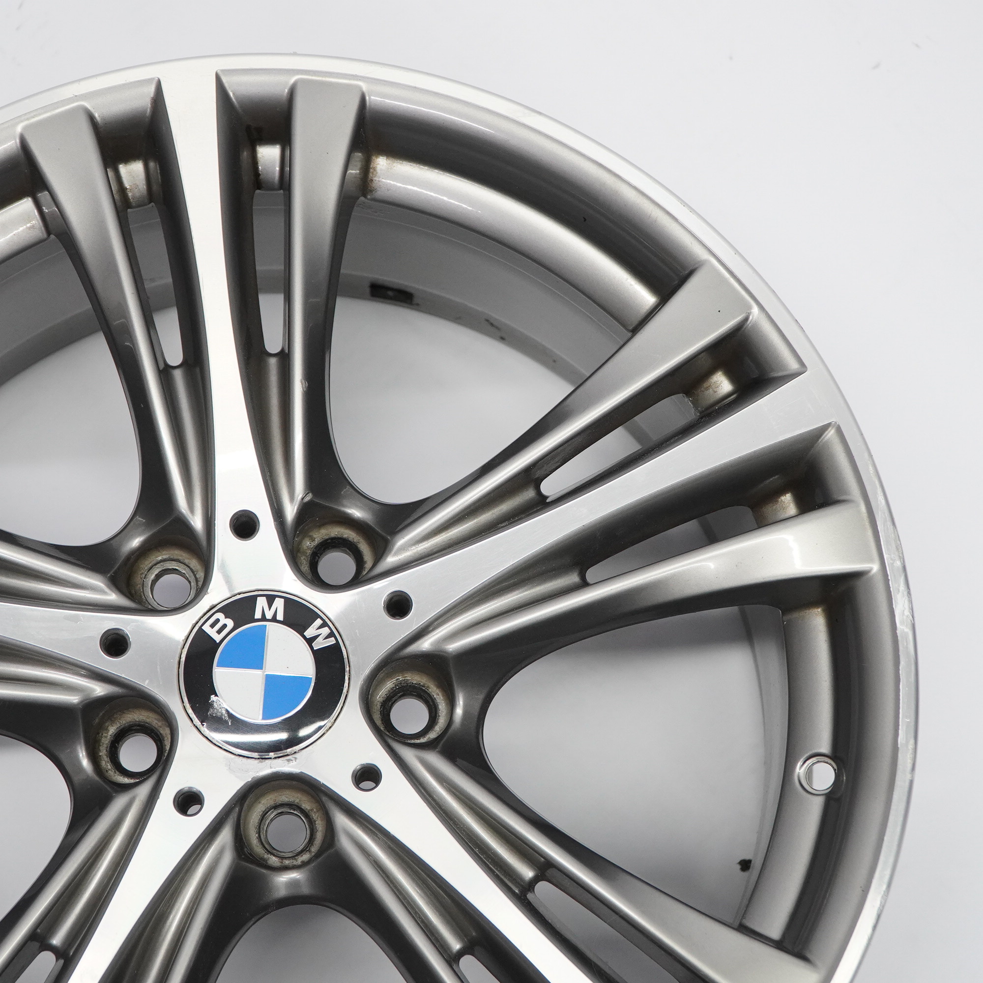 BMW F30 Ferric Grey Rear Alloy Wheel Rim 19" 8,5J ET:47 Star Spoke 407 6857566