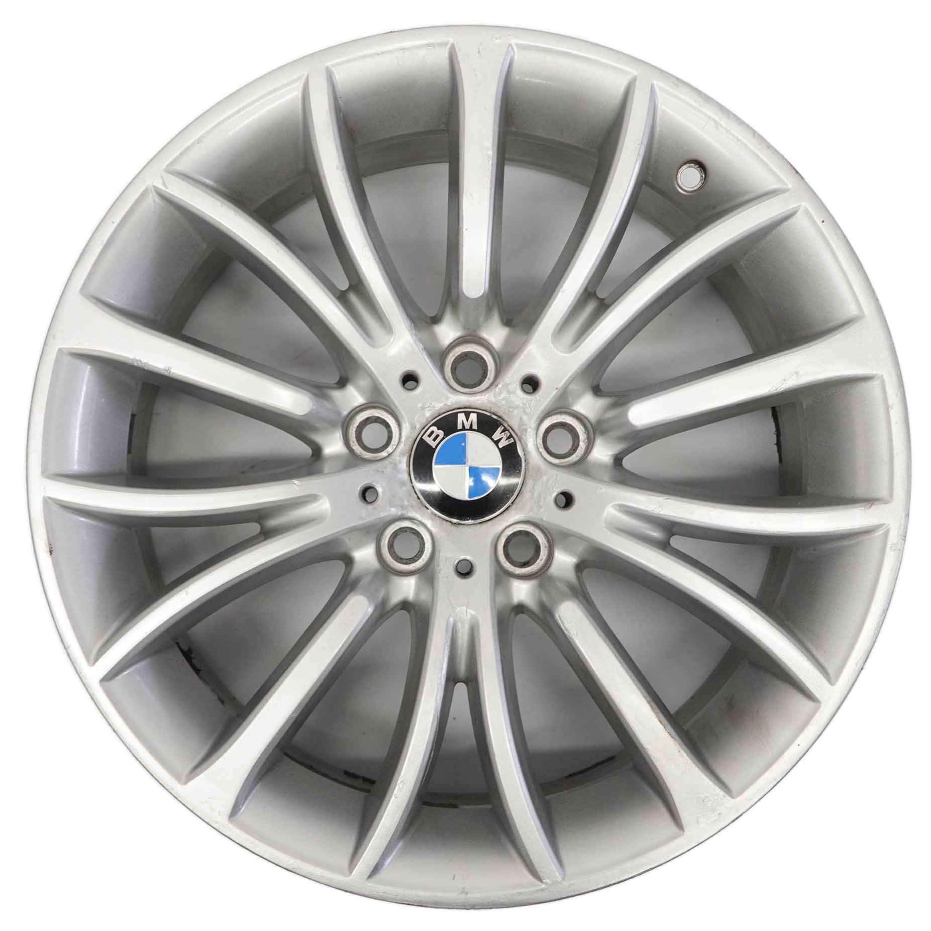 BMW F10 F11 F12 Silver Alloy Wheel Rim 18" Multispoke 454 8J ET:30 6857668