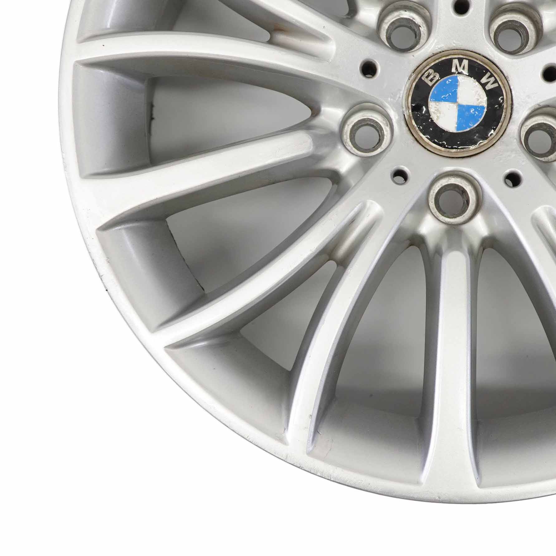 BMW F10 F11 F12 Silver Alloy Wheel Rim 18" Multispoke 454 8J ET:30 6857668