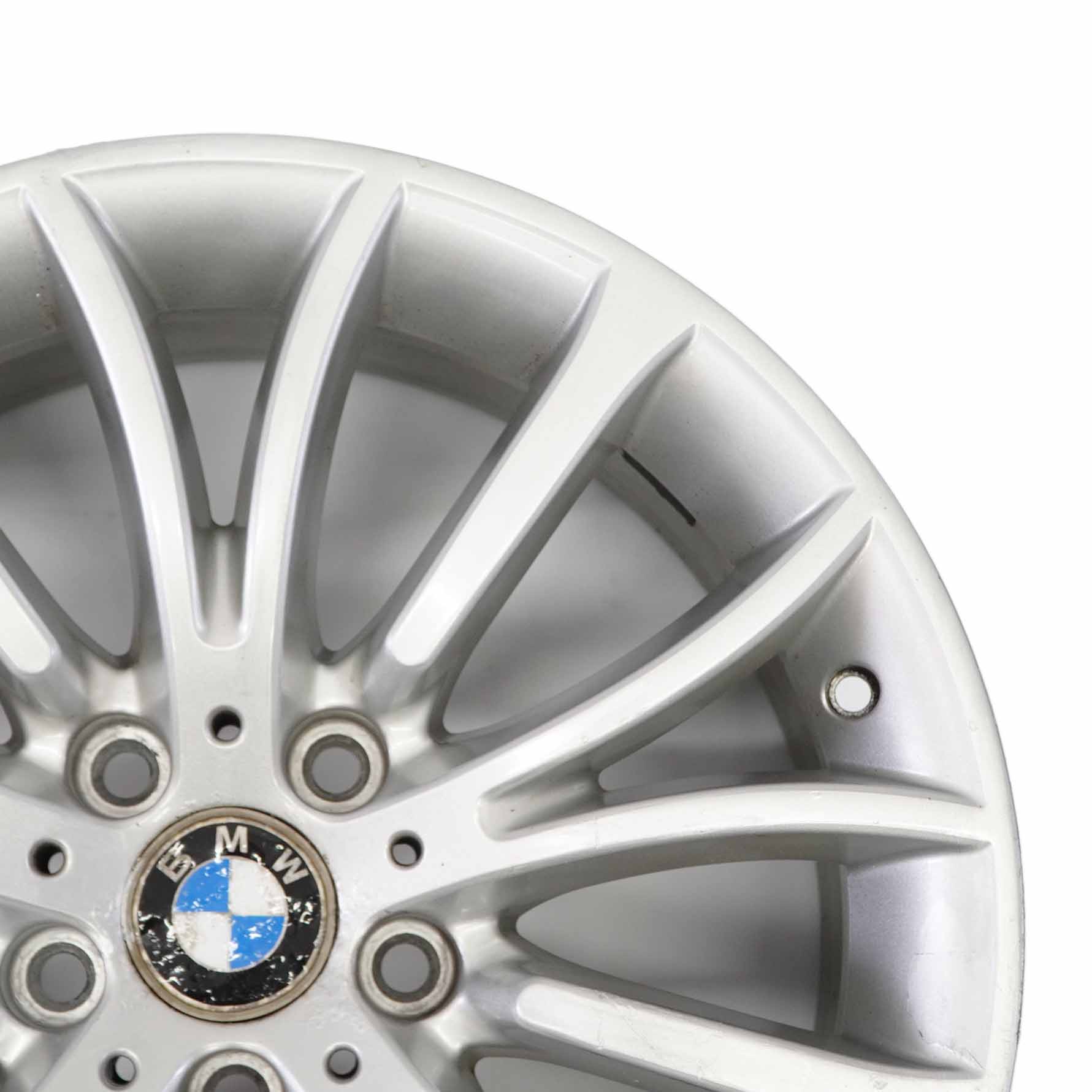 BMW F10 F11 F12 Silver Alloy Wheel Rim 18" Multispoke 454 8J ET:30 6857668