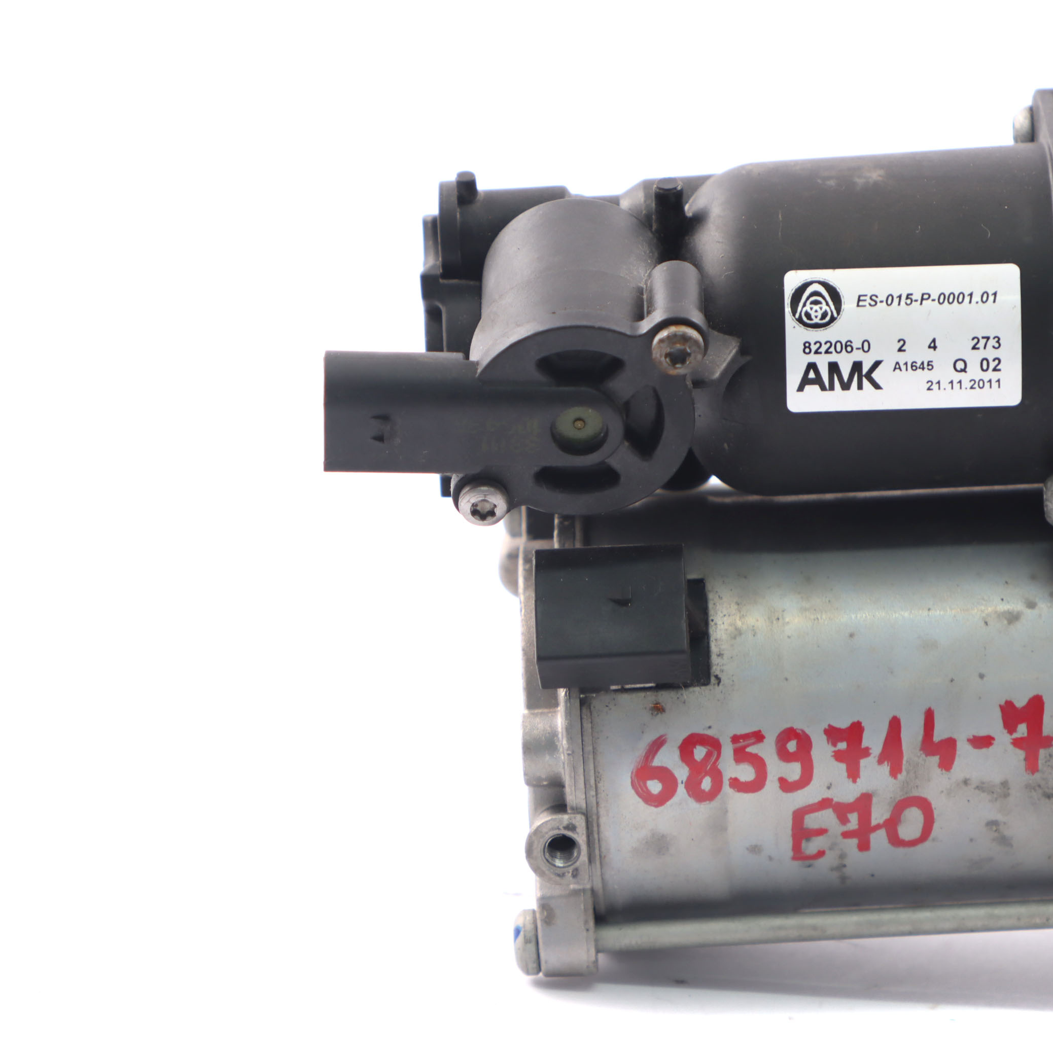 BMW X5 E70 X6 E71 Air Suspension Supply Compressor Pump Unit 6859714