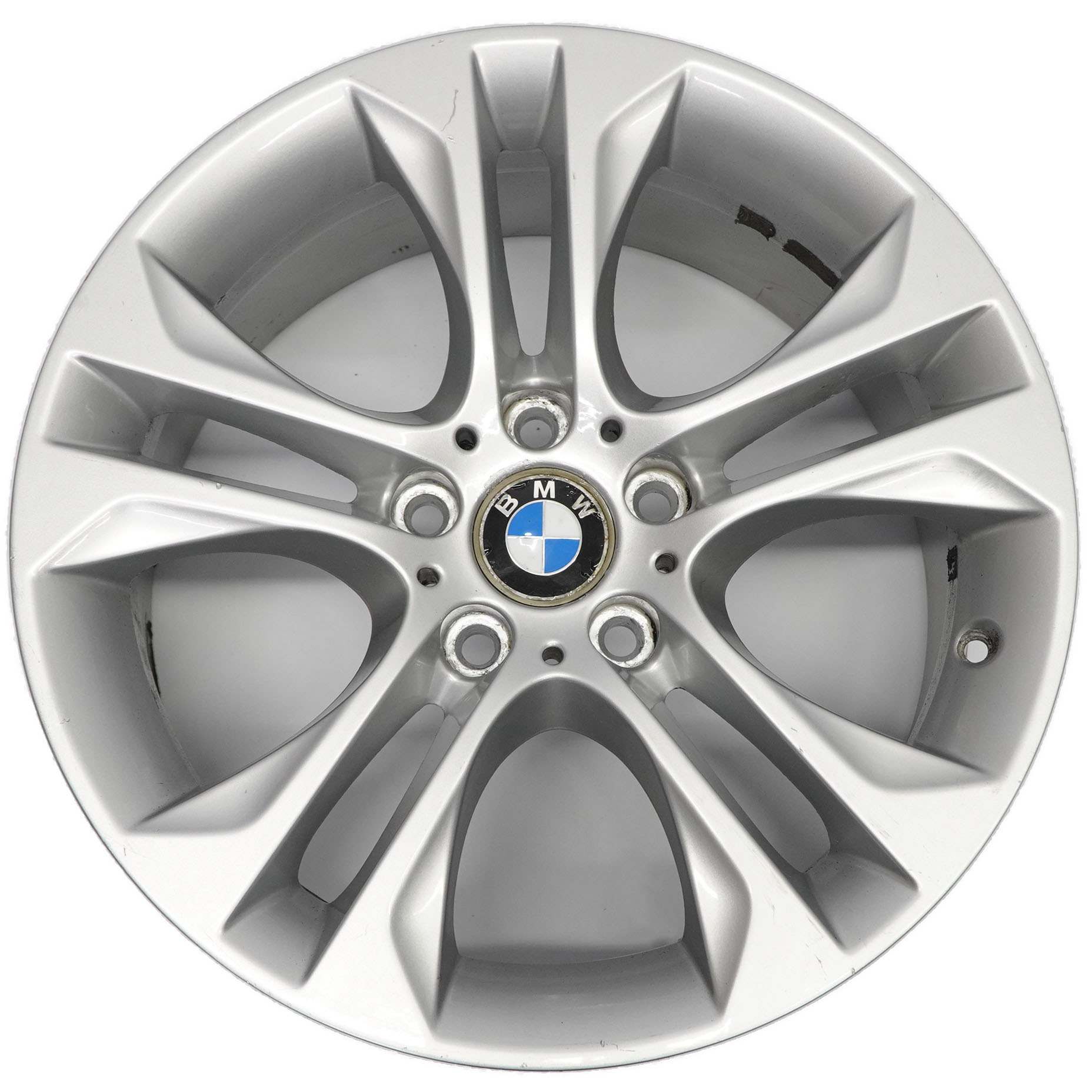 BMW X3 F25 Reflex Silver Wheel Rim Alloy 18" Double Spoke 605 8J ET:43 6862886