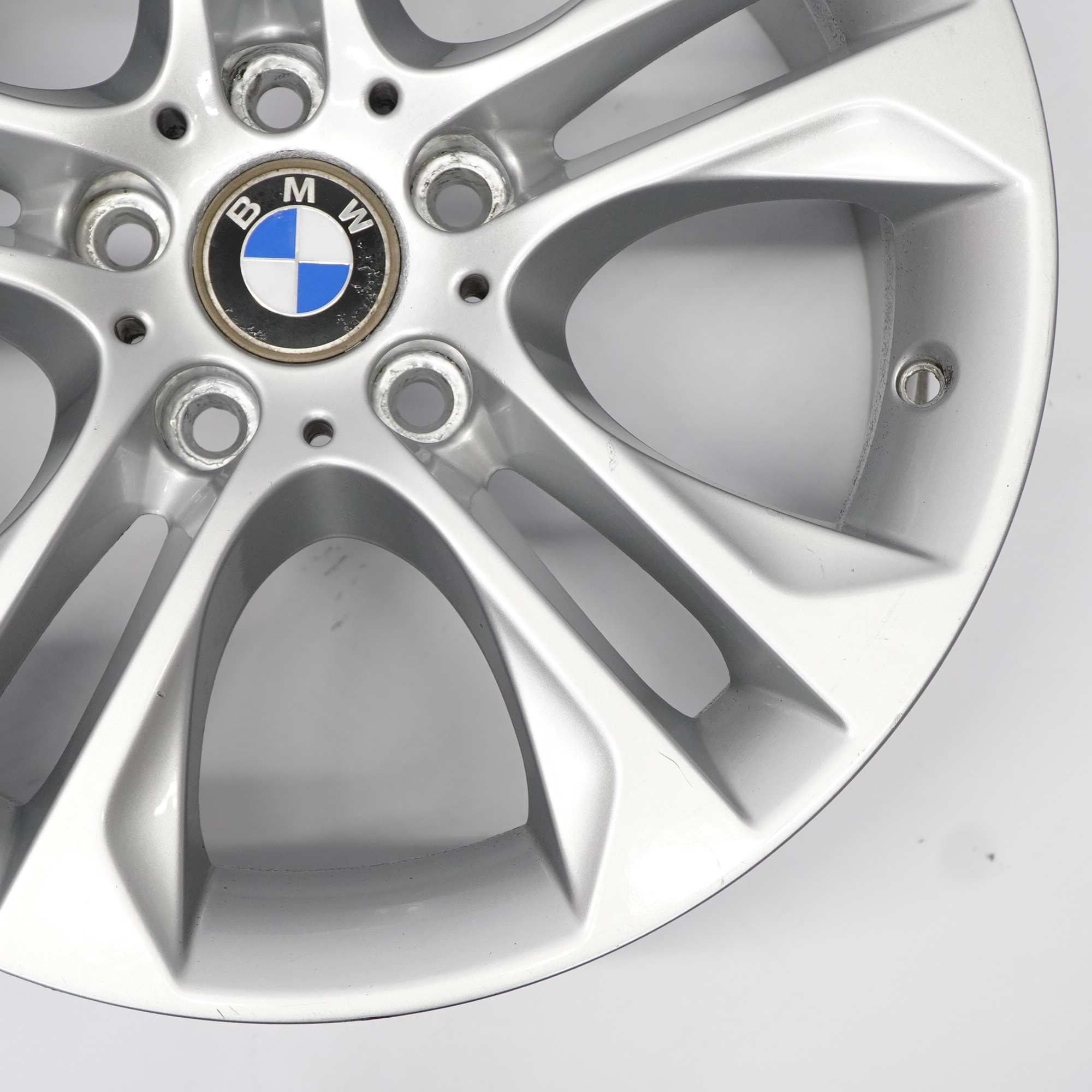 BMW X3 F25 Reflex Silver Wheel Rim Alloy 18" Double Spoke 605 8J ET:43 6862886