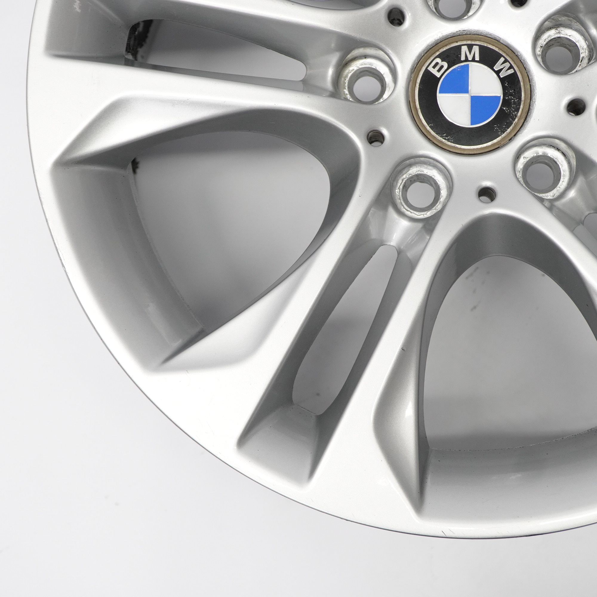 BMW X3 F25 Reflex Silver Wheel Rim Alloy 18" Double Spoke 605 8J ET:43 6862886