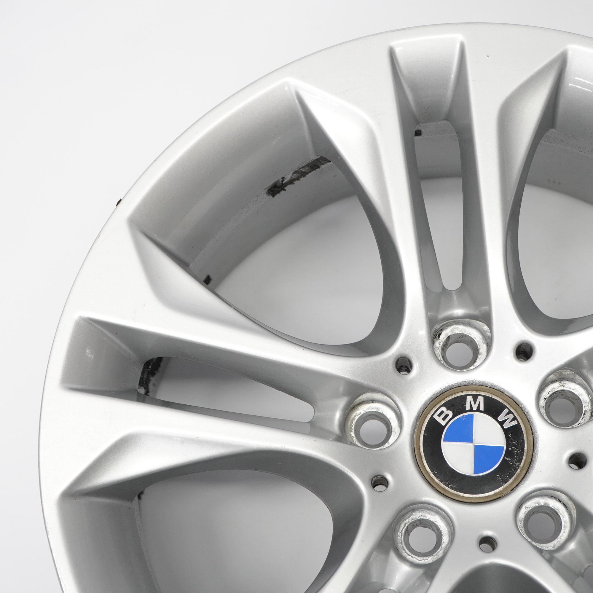 BMW X3 F25 Reflex Silver Wheel Rim Alloy 18" Double Spoke 605 8J ET:43 6862886