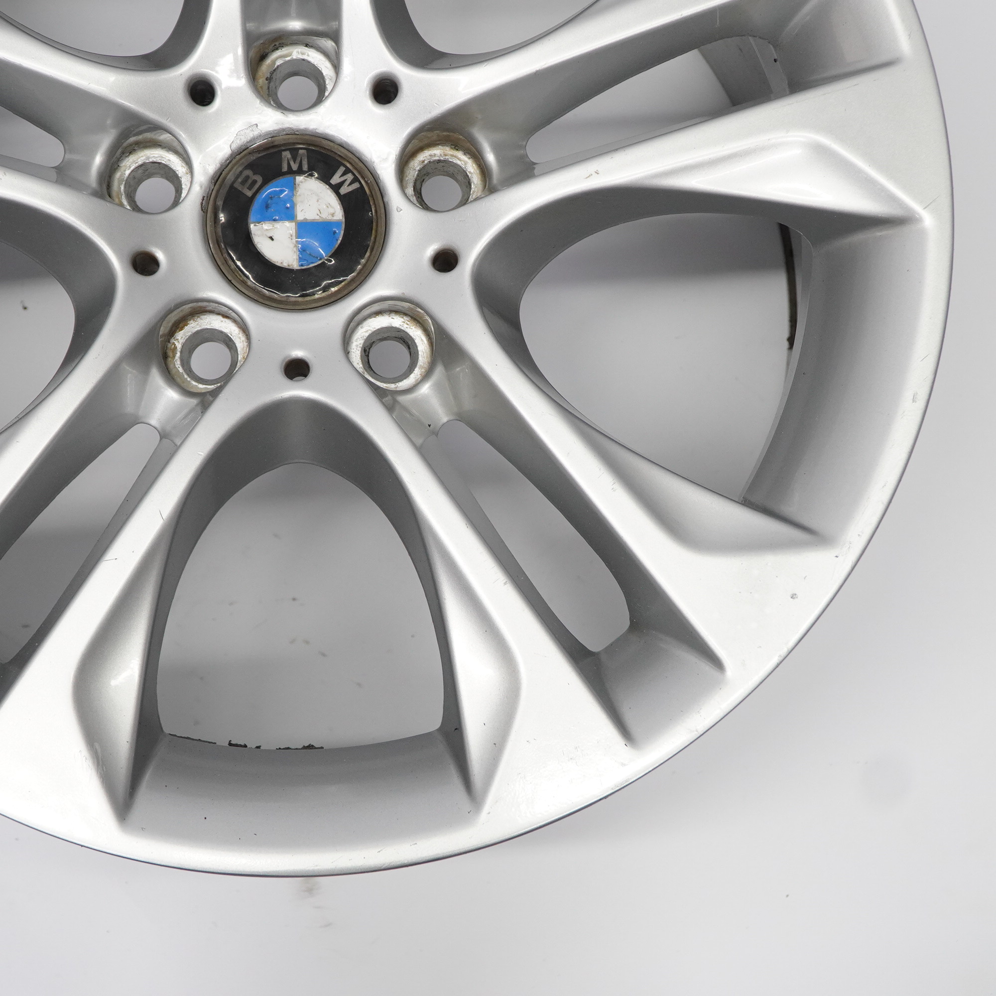 BMW X3 F25 Reflex Silver Wheel Rim Alloy 18" Double Spoke 605 8J ET:43 6862886