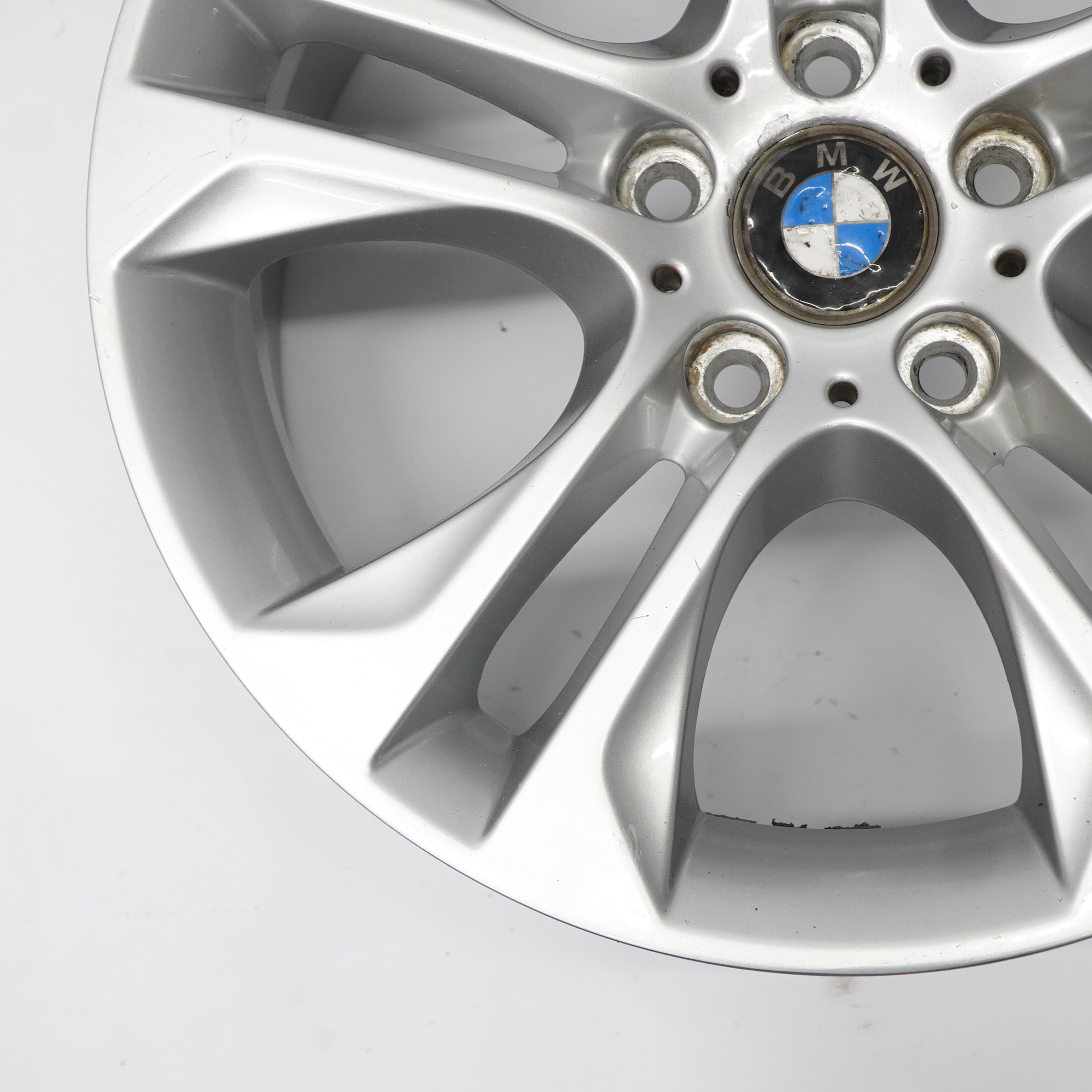 BMW X3 F25 Reflex Silver Wheel Rim Alloy 18" Double Spoke 605 8J ET:43 6862886