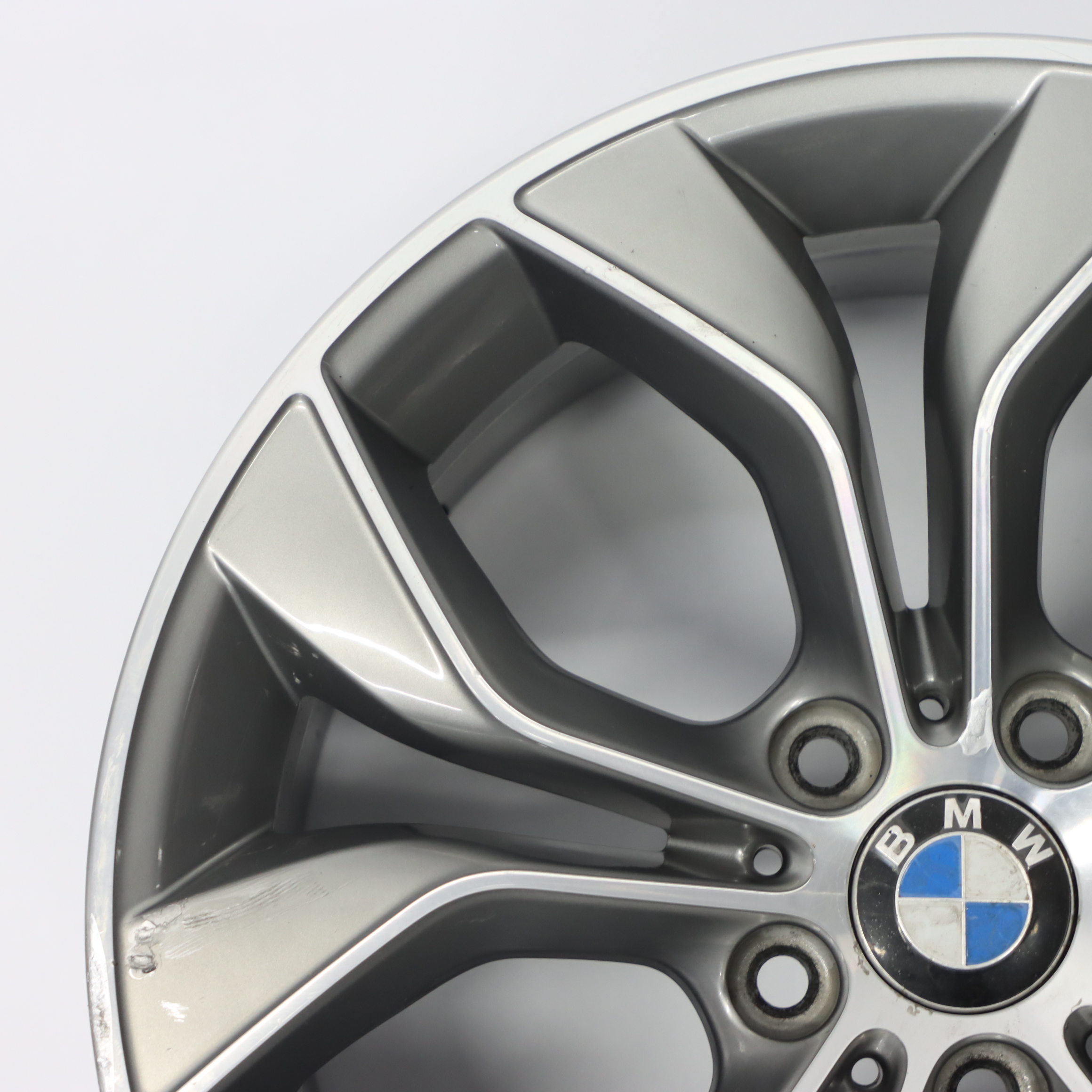 BMW X3 F25 Reflex Silver Wheel Alloy Rim 19" Y Spoke 608 8,5J ET:38 6862890