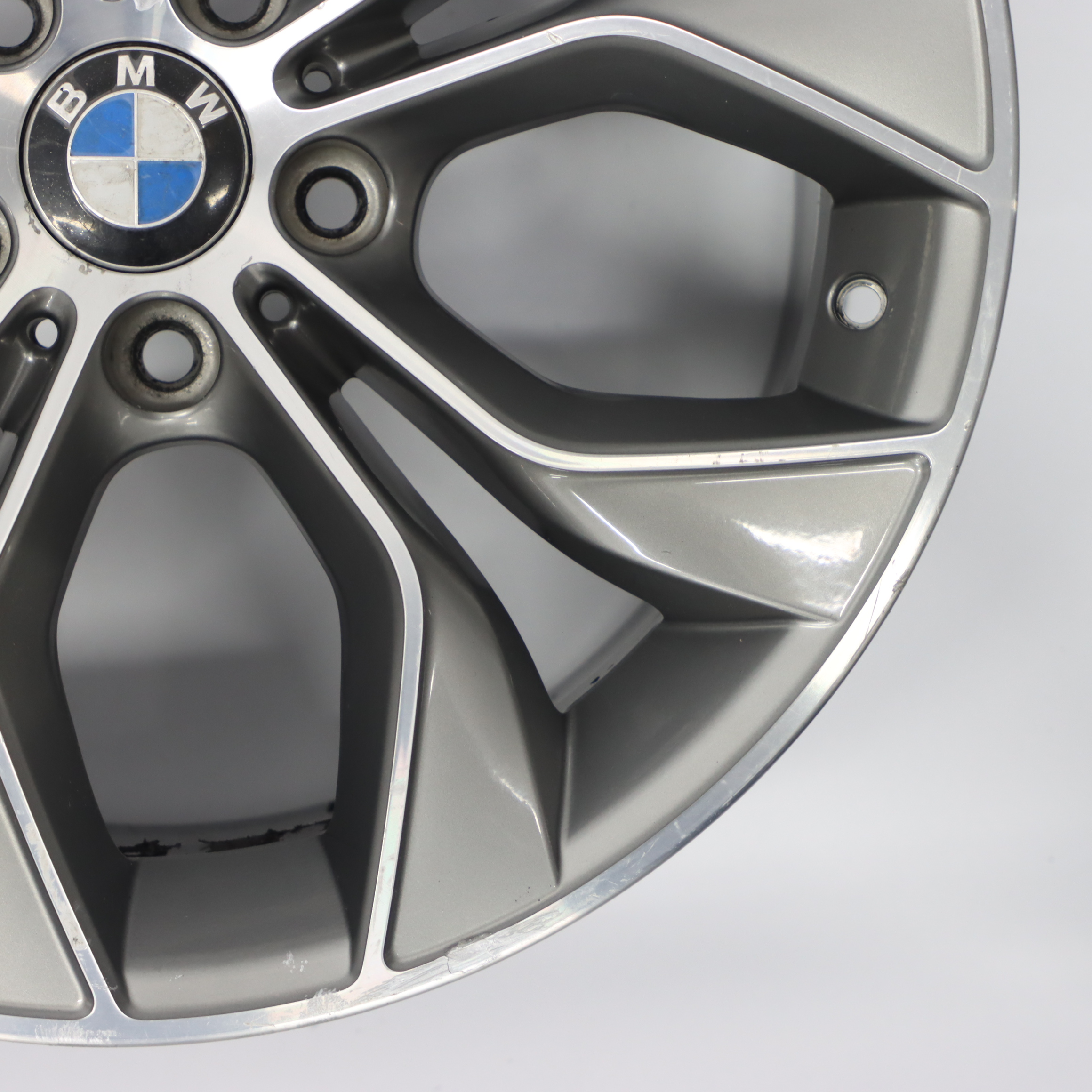 BMW X3 F25 Reflex Silver Wheel Alloy Rim 19" Y Spoke 608 8,5J ET:38 6862890