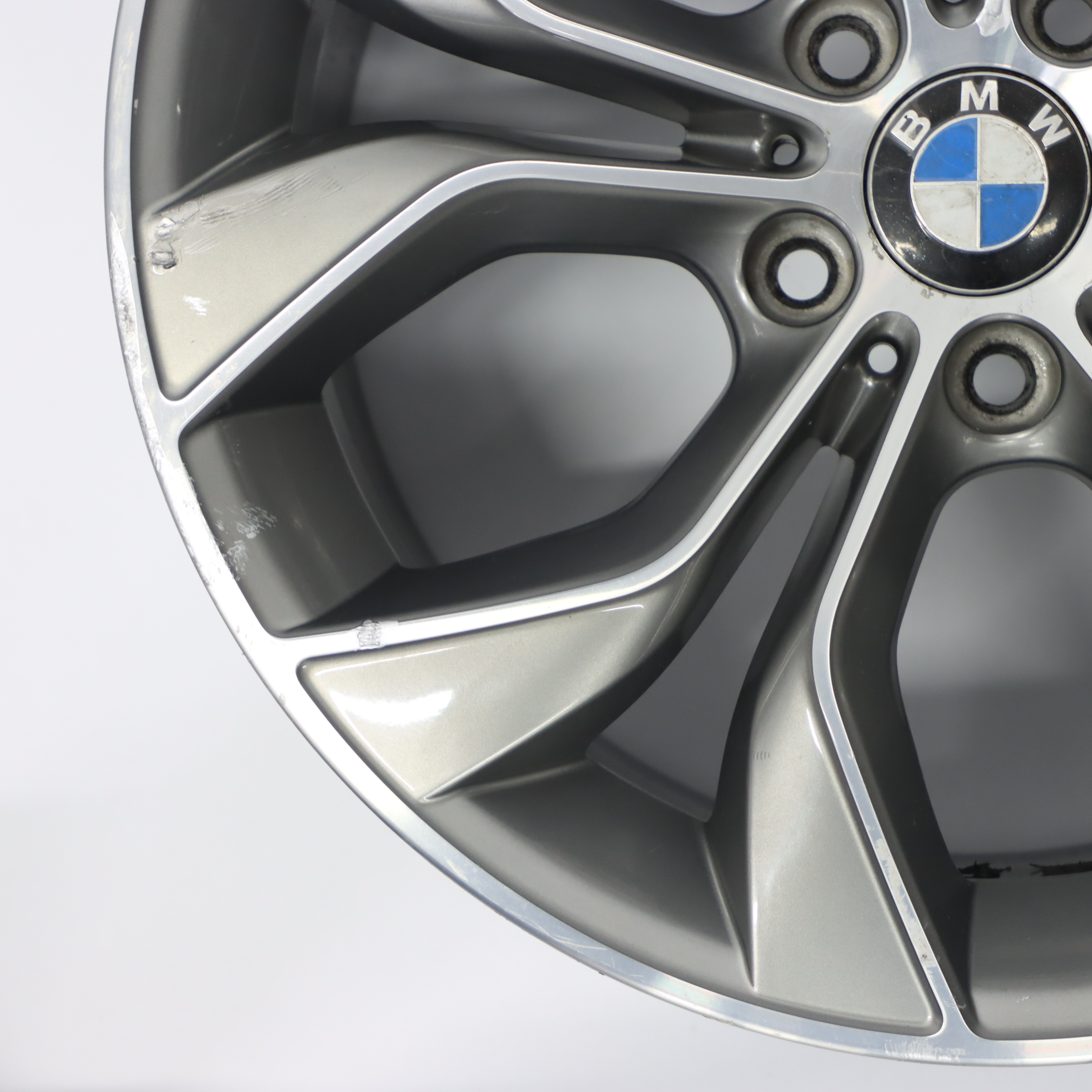 BMW X3 F25 Reflex Silver Wheel Alloy Rim 19" Y Spoke 608 8,5J ET:38 6862890