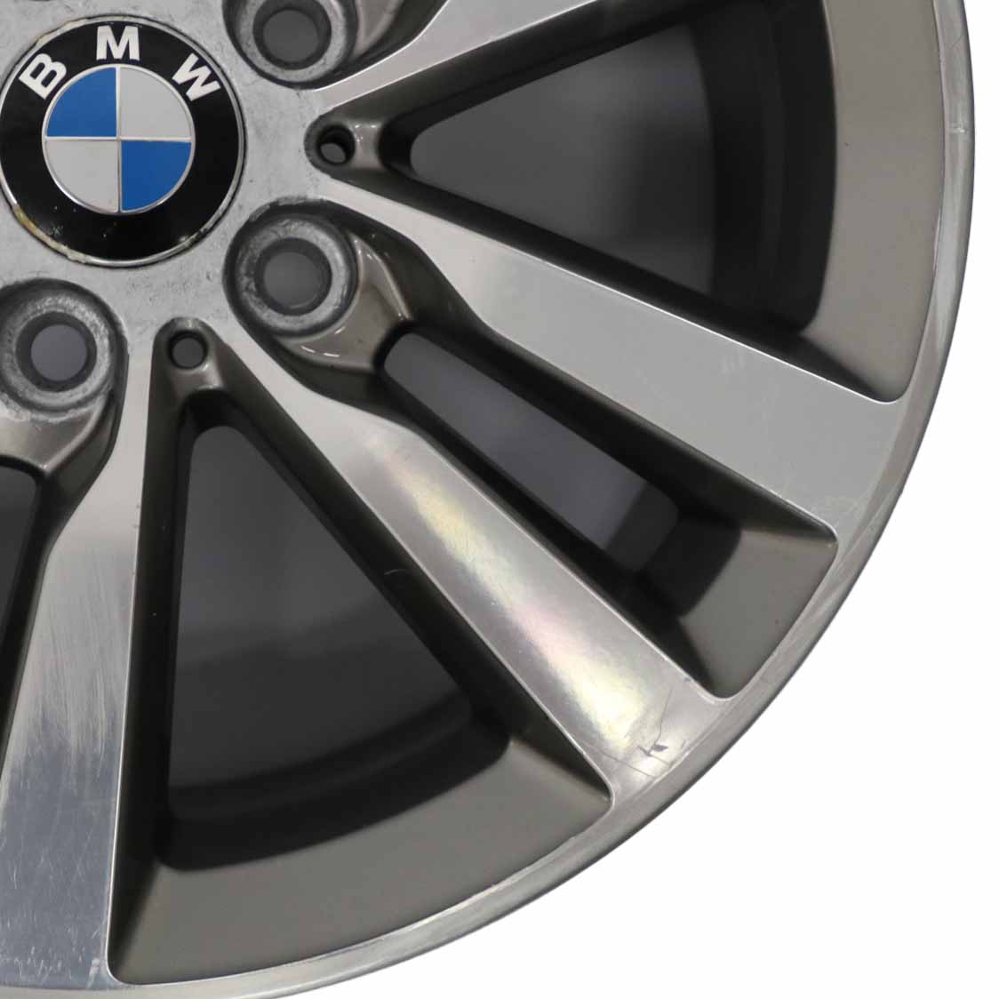 BMW F20 F21 F22 F23 Ferricgrey Wheel Alloy Rim 17" Double Spoke 655 ET:43 7,5J