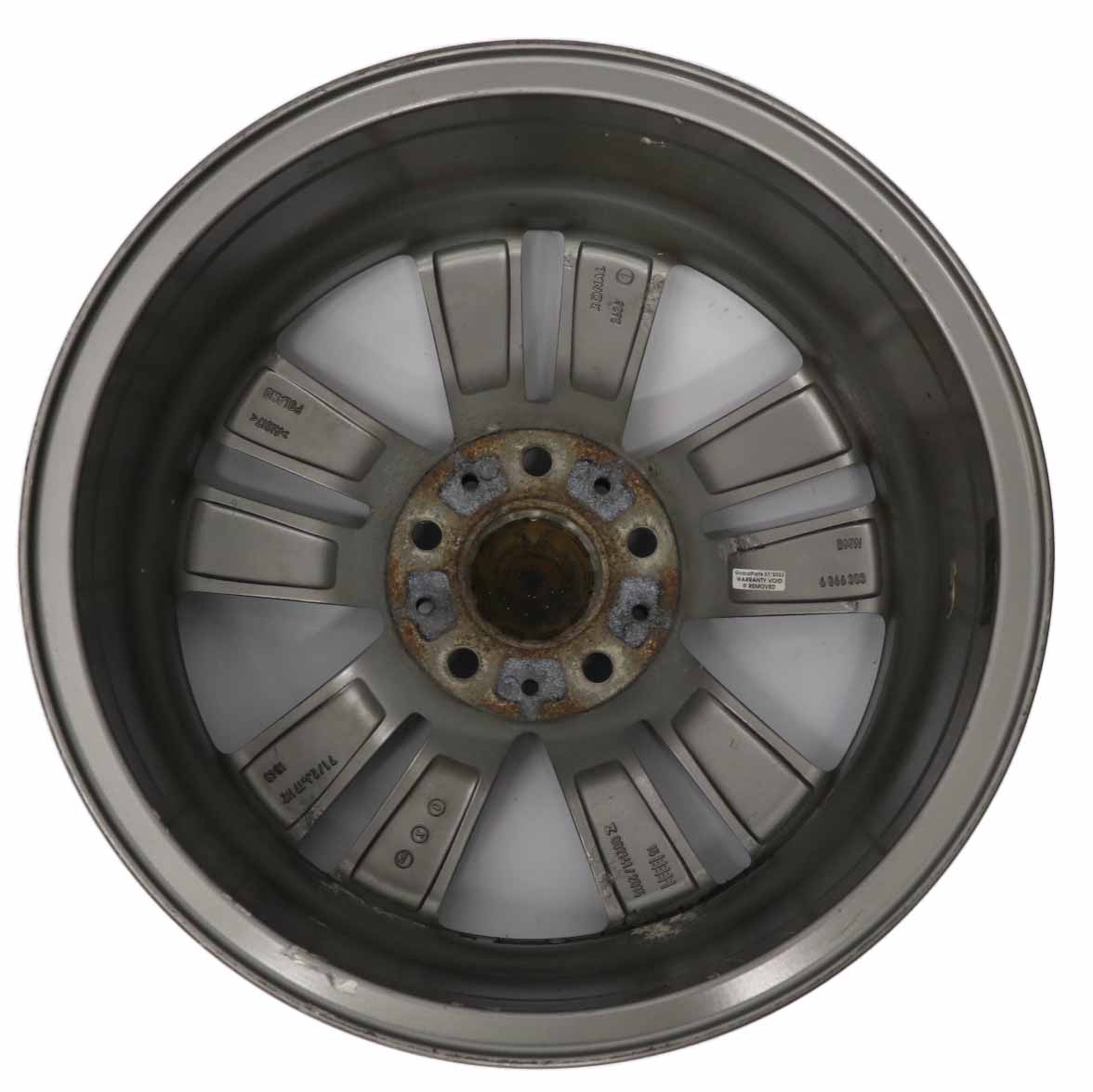 BMW F20 F21 F22 F23 Ferricgrey Wheel Alloy Rim 17" Double Spoke 655 ET:43 7,5J