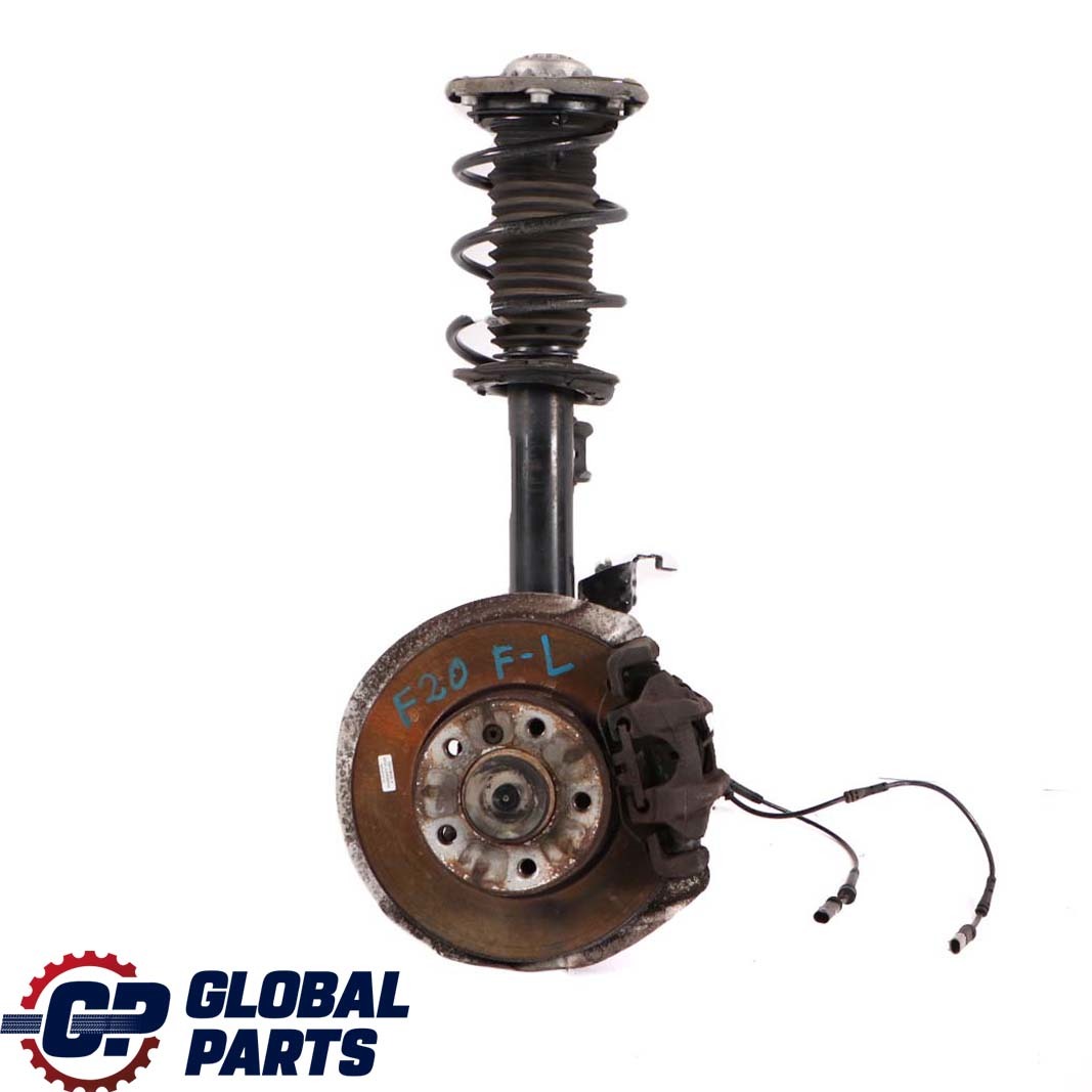 BMW 1 F20 LCI 118d B37 Front Left N/S Suspension Leg Spring Strut Axle Hub