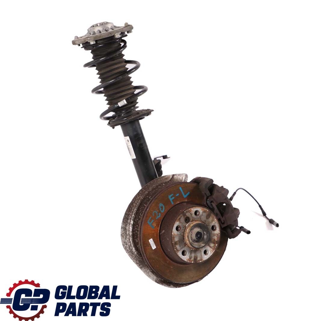 BMW 1 F20 LCI 118d B37 Front Left N/S Suspension Leg Spring Strut Axle Hub