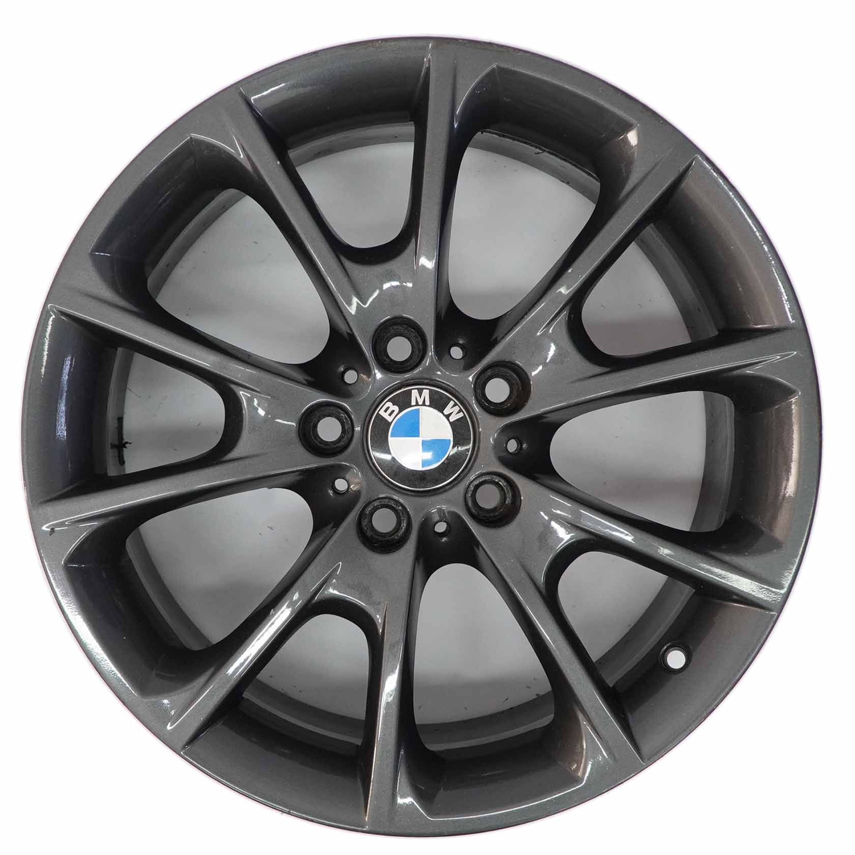 BMW F30 F32 LCI Orbitgrey Alloy Wheel 18" 8.5J ET:47 V-Spoke Styling 398 6874821