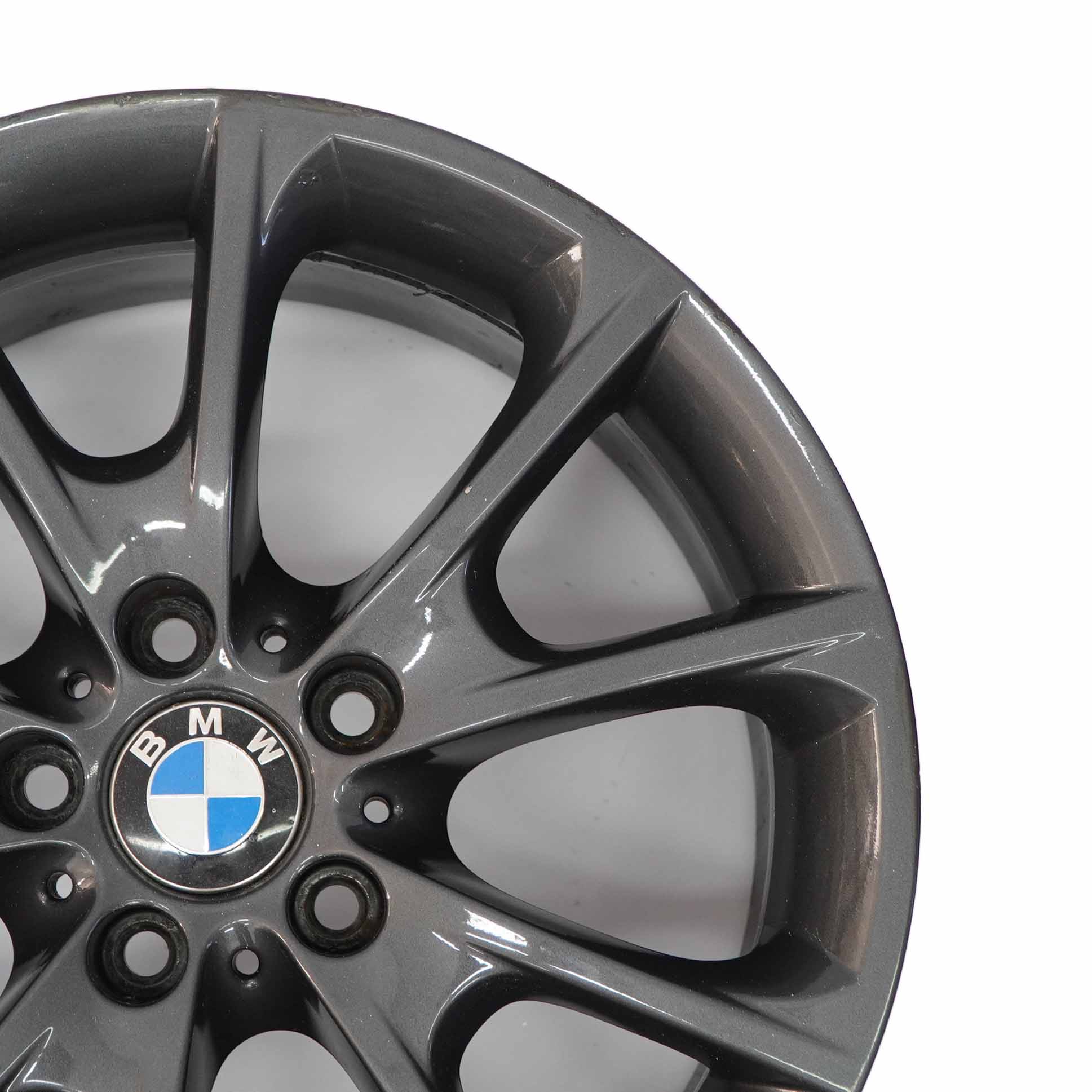 BMW F30 F32 LCI Orbitgrey Alloy Wheel 18" 8.5J ET:47 V-Spoke Styling 398 6874821