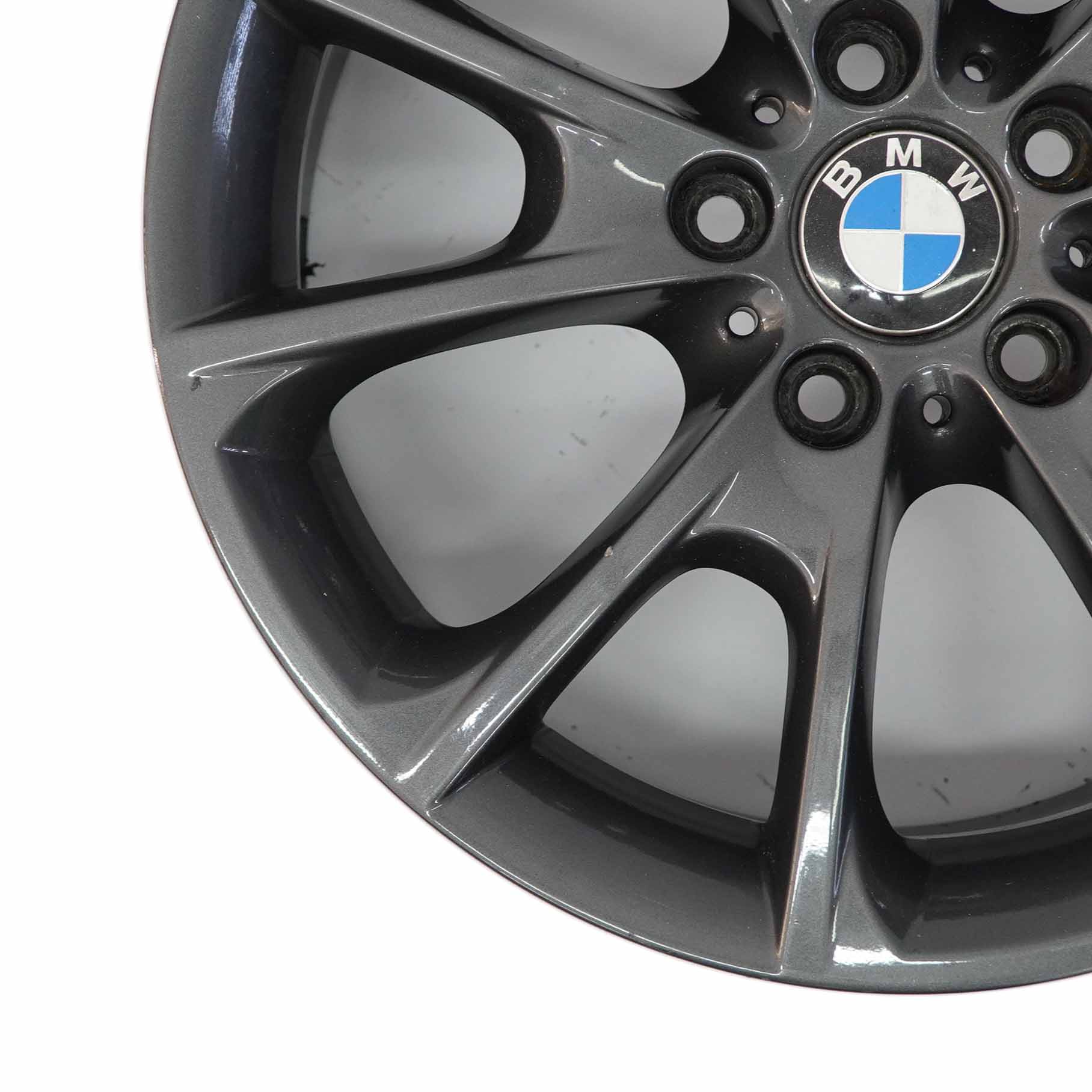 BMW F30 F32 LCI Orbitgrey Alloy Wheel 18" 8.5J ET:47 V-Spoke Styling 398 6874821