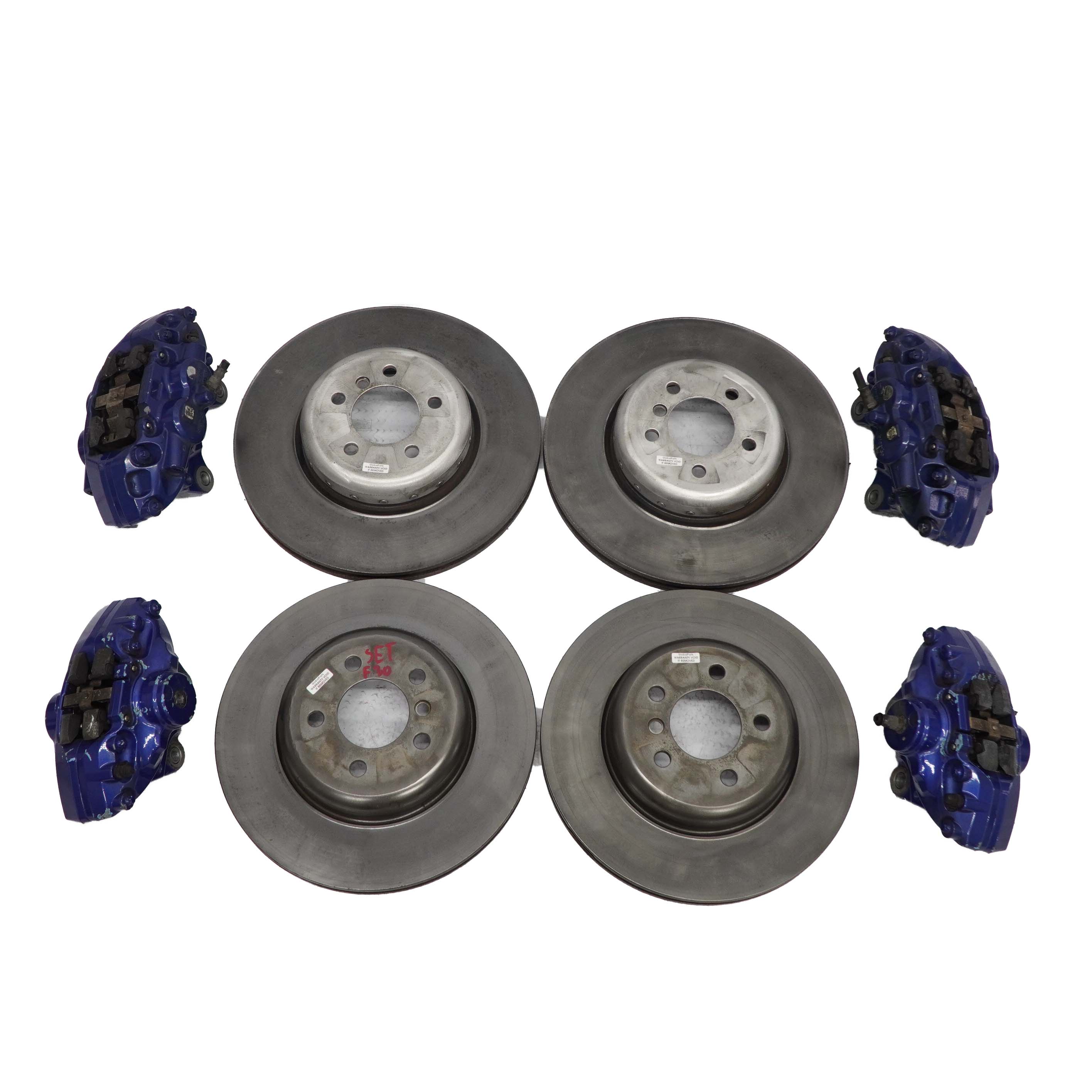 BMW F30 F31 F32 LCI M Sport Front Rear Left Right N/O/S Brake Disc Caliper Set