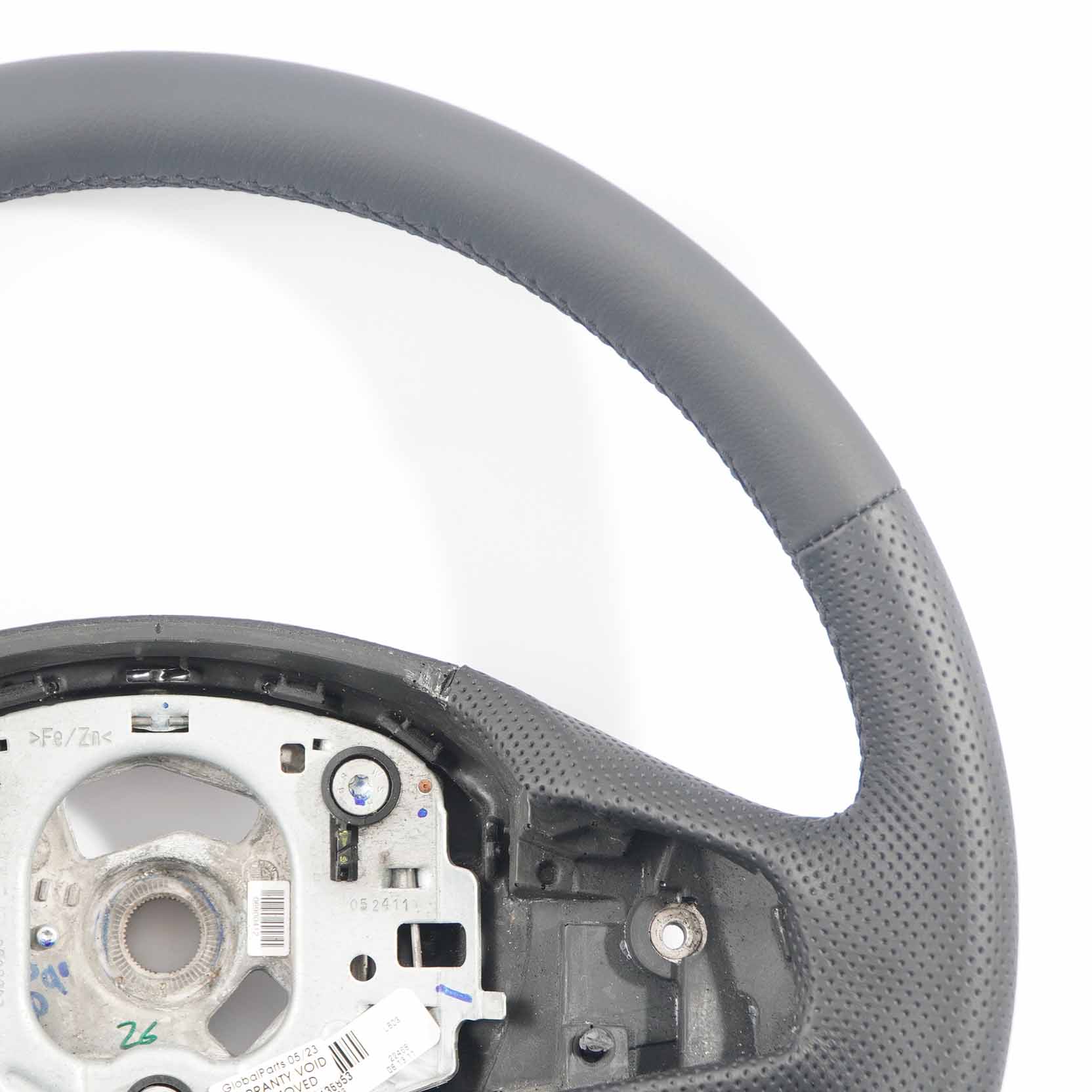 BMW X3 F25 X4 F26 NEW Black Leather Steering Wheel Black Threads 6793031