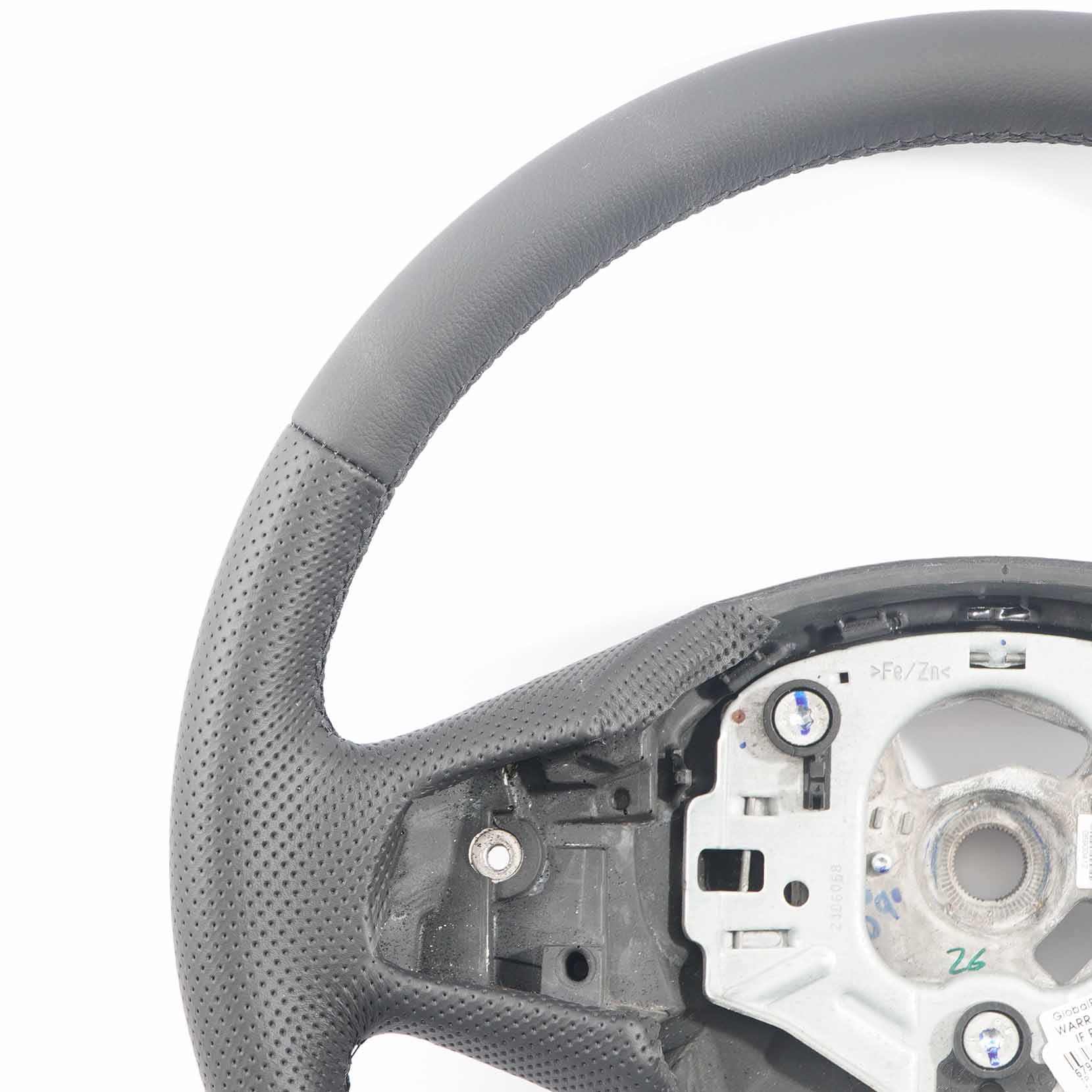 BMW X3 F25 X4 F26 NEW Black Leather Steering Wheel Black Threads 6793031